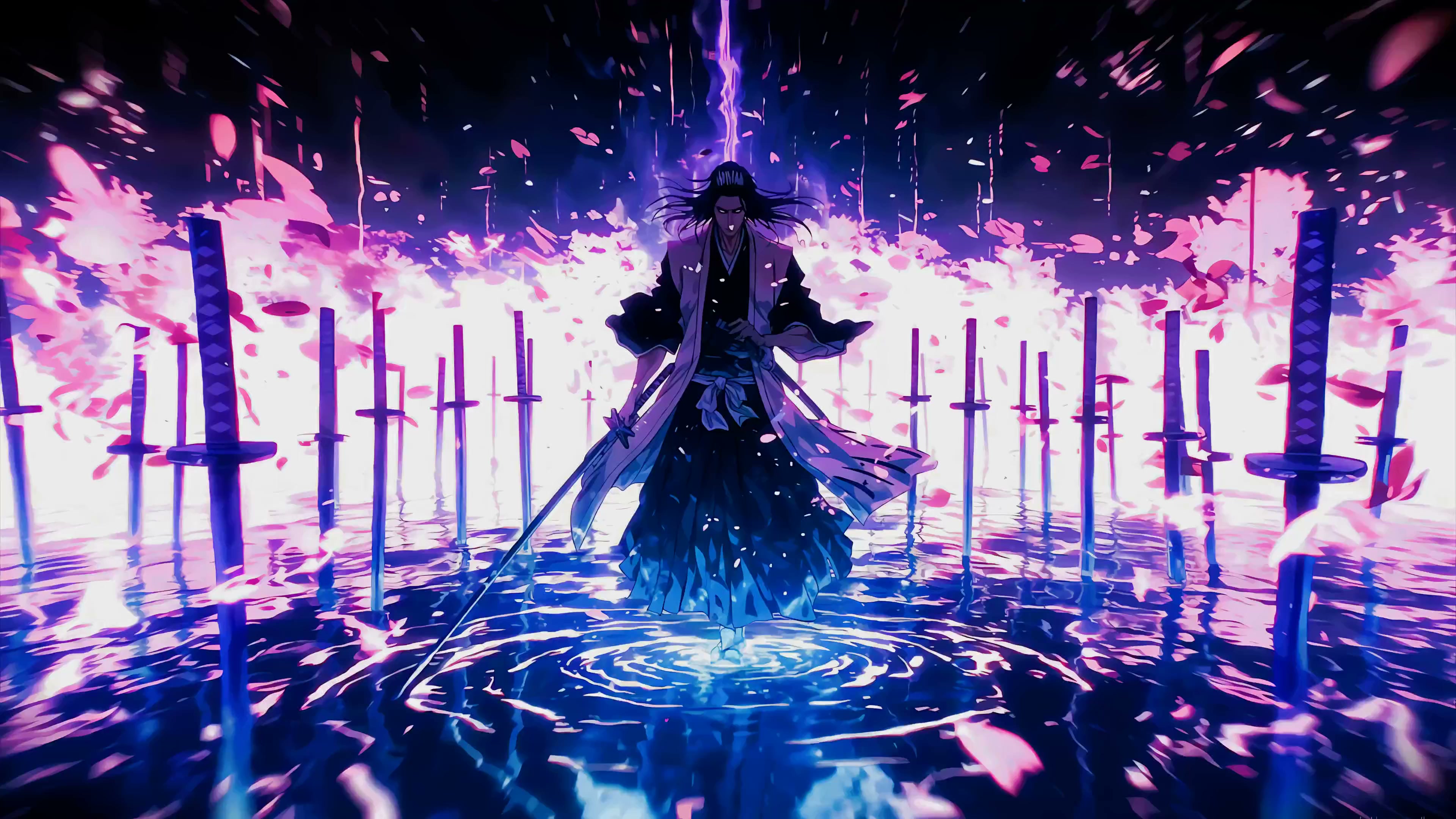 Bleach: Kuchiki Byakuya Live Wallpaper