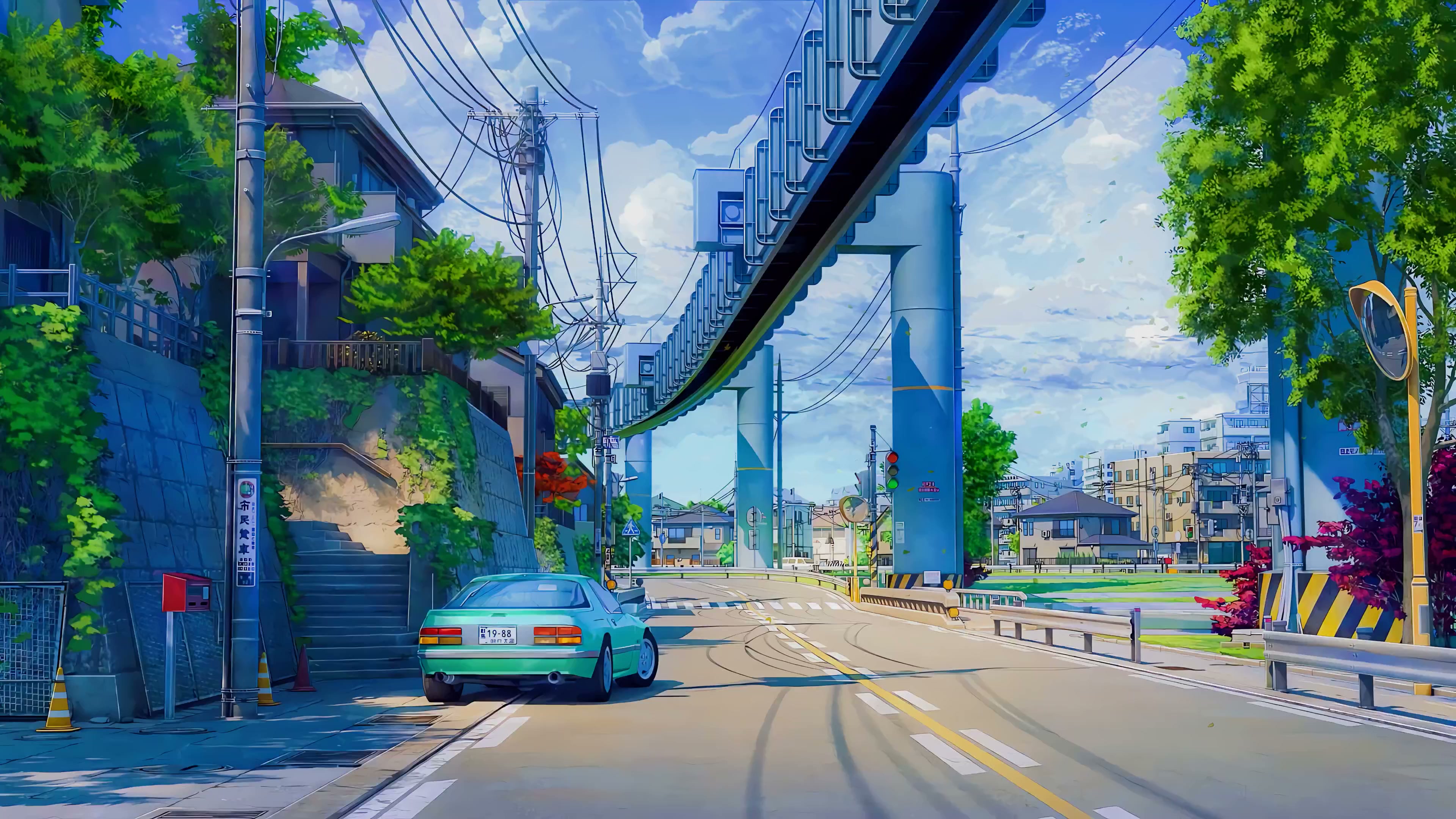 Japanese Summer Tram Live Wallpaper