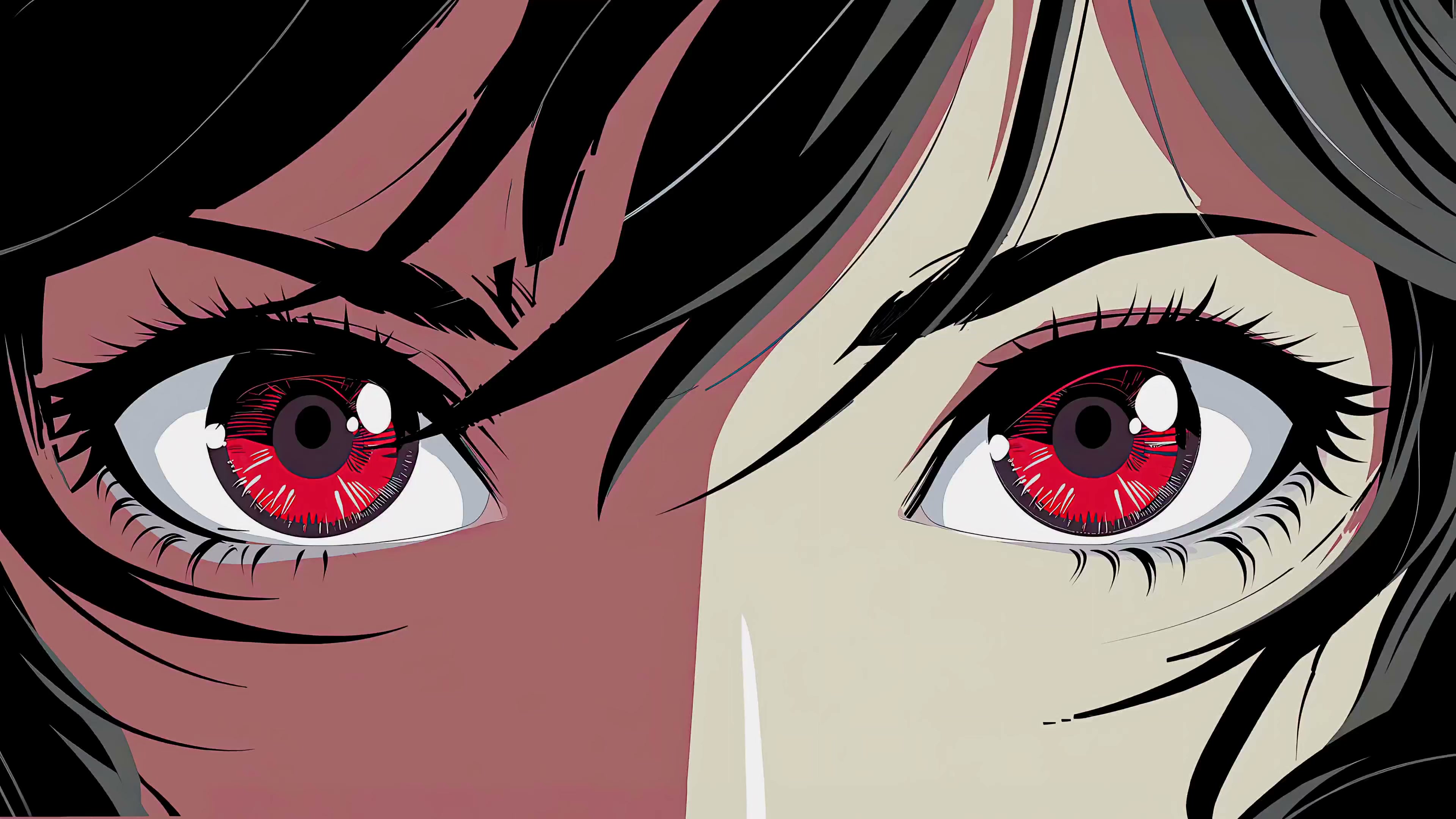 Eyes Blink Girl Live Wallpaper