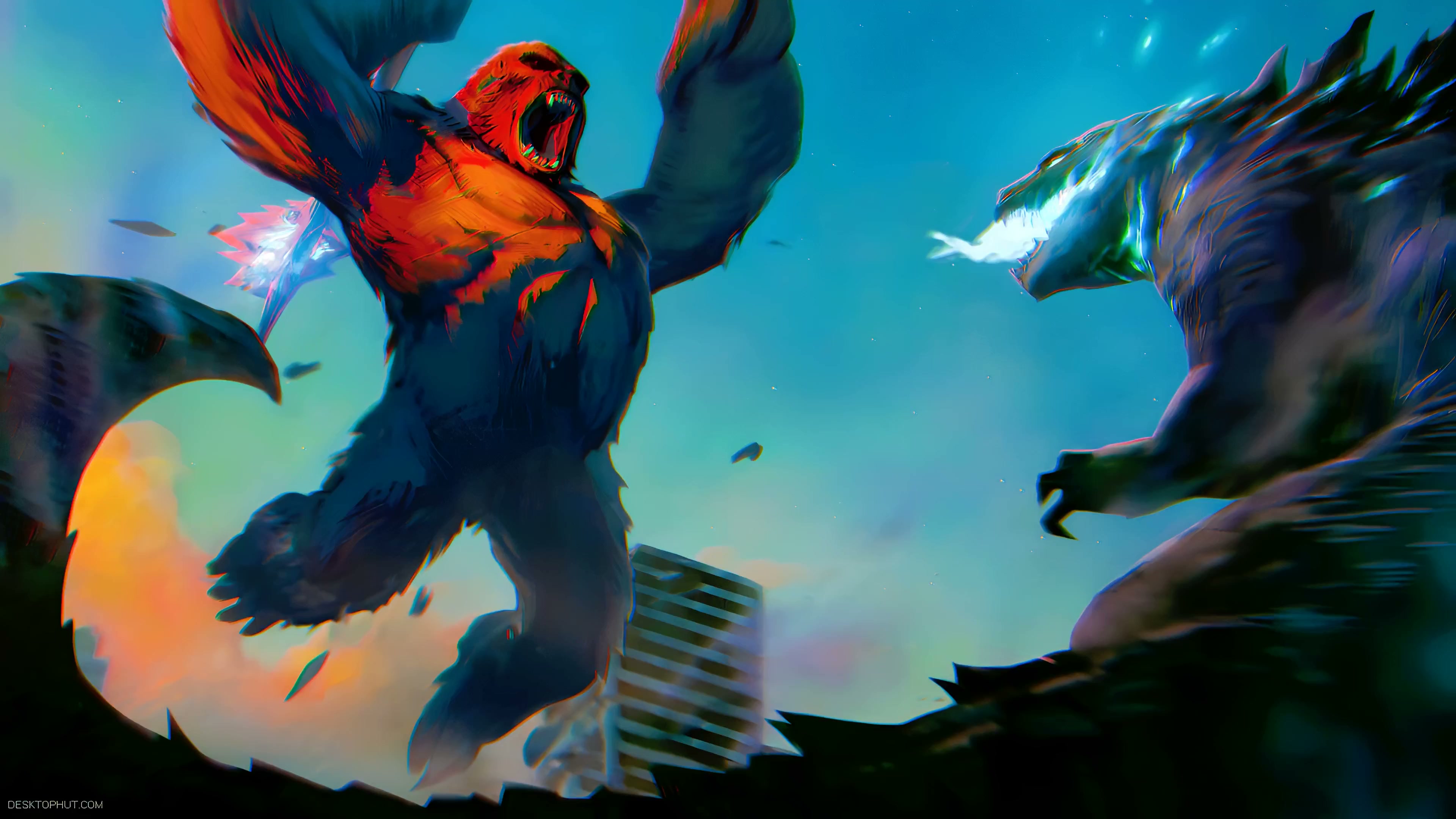 Godzilla vs Kong Live Wallpaper