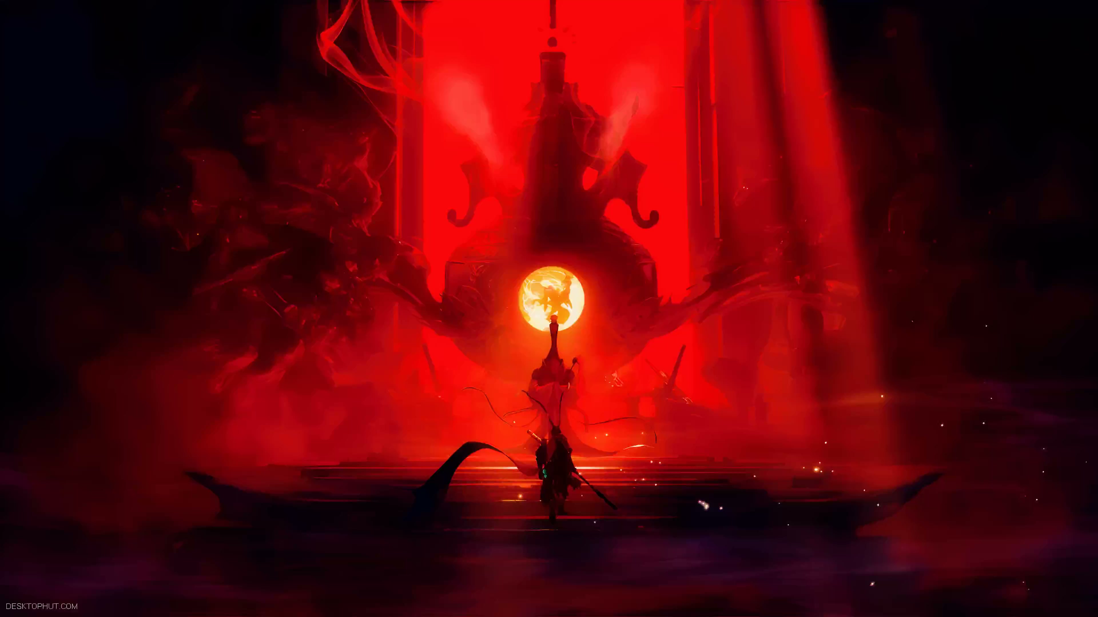 Myth Wukong Red Live Wallpaper