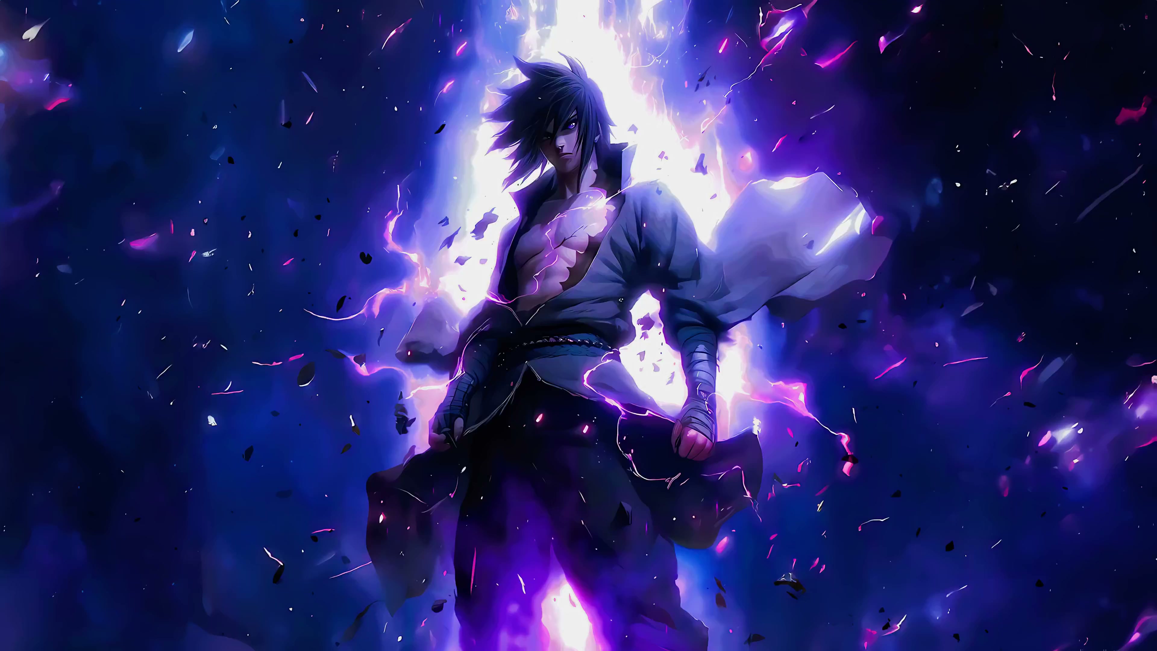 Violet Sasuke Live Wallpaper
