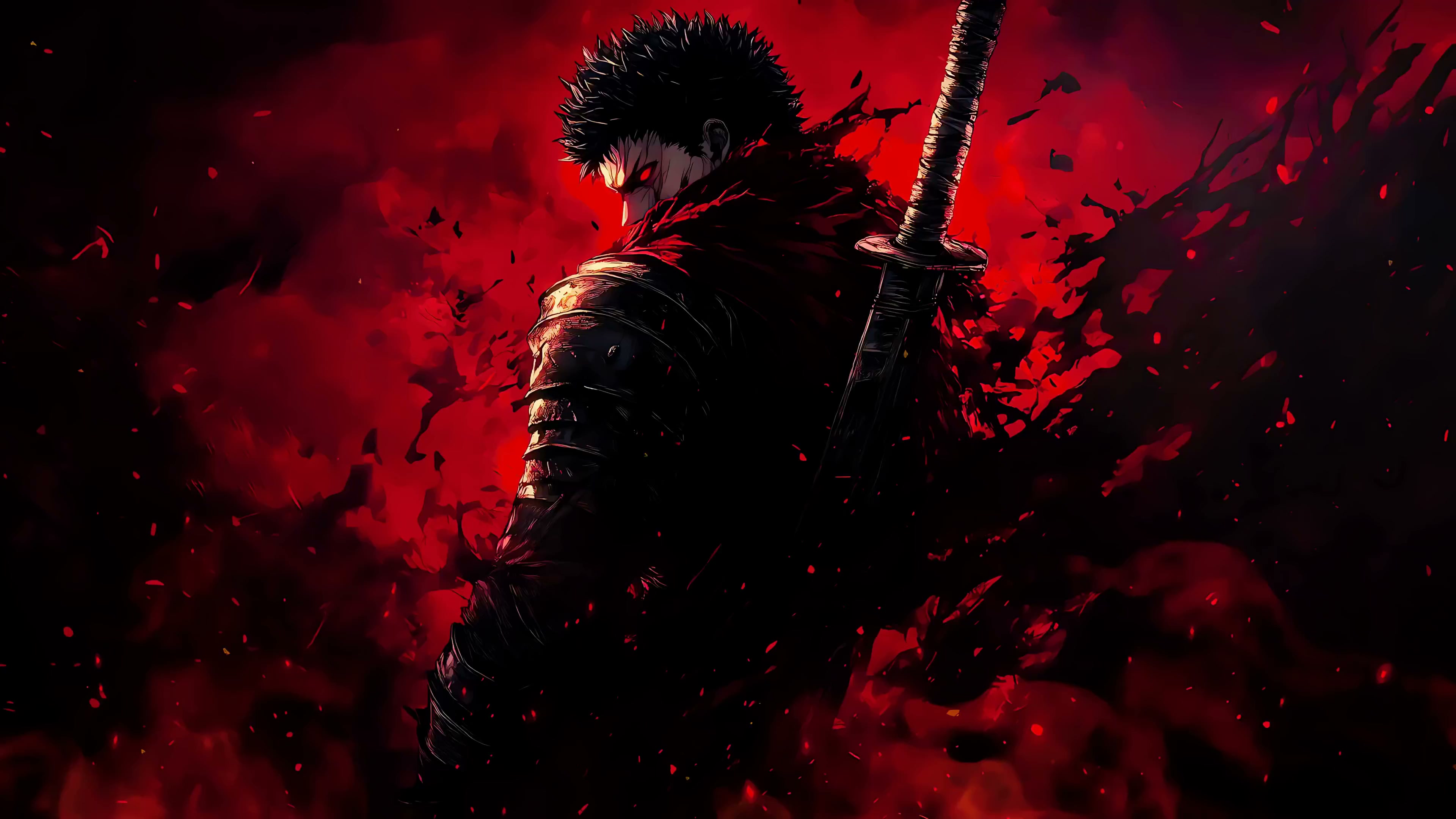 Berserk Guts Art Live Wallpaper