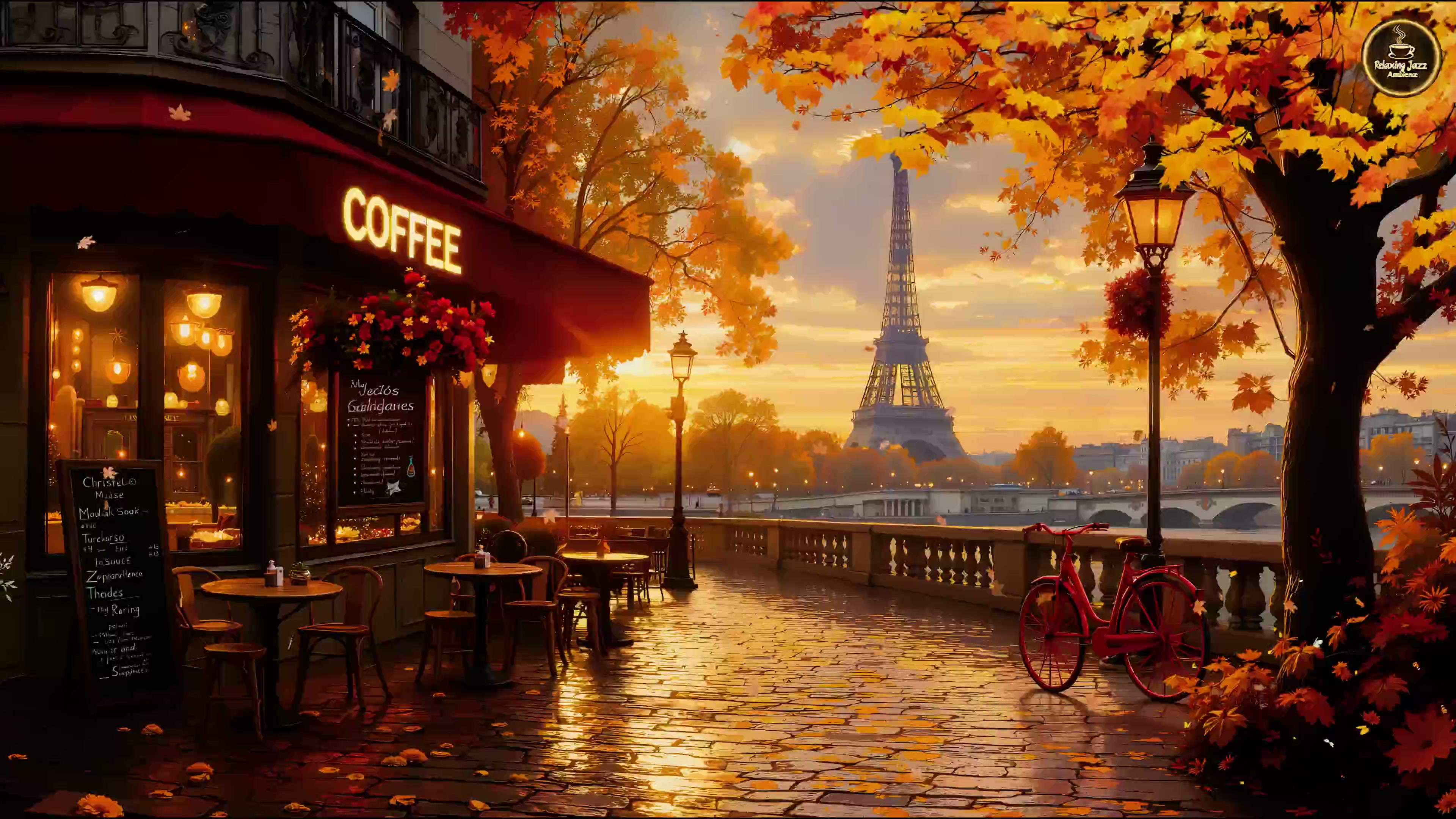 Cozy Autumn Coffee Live Wallpaper