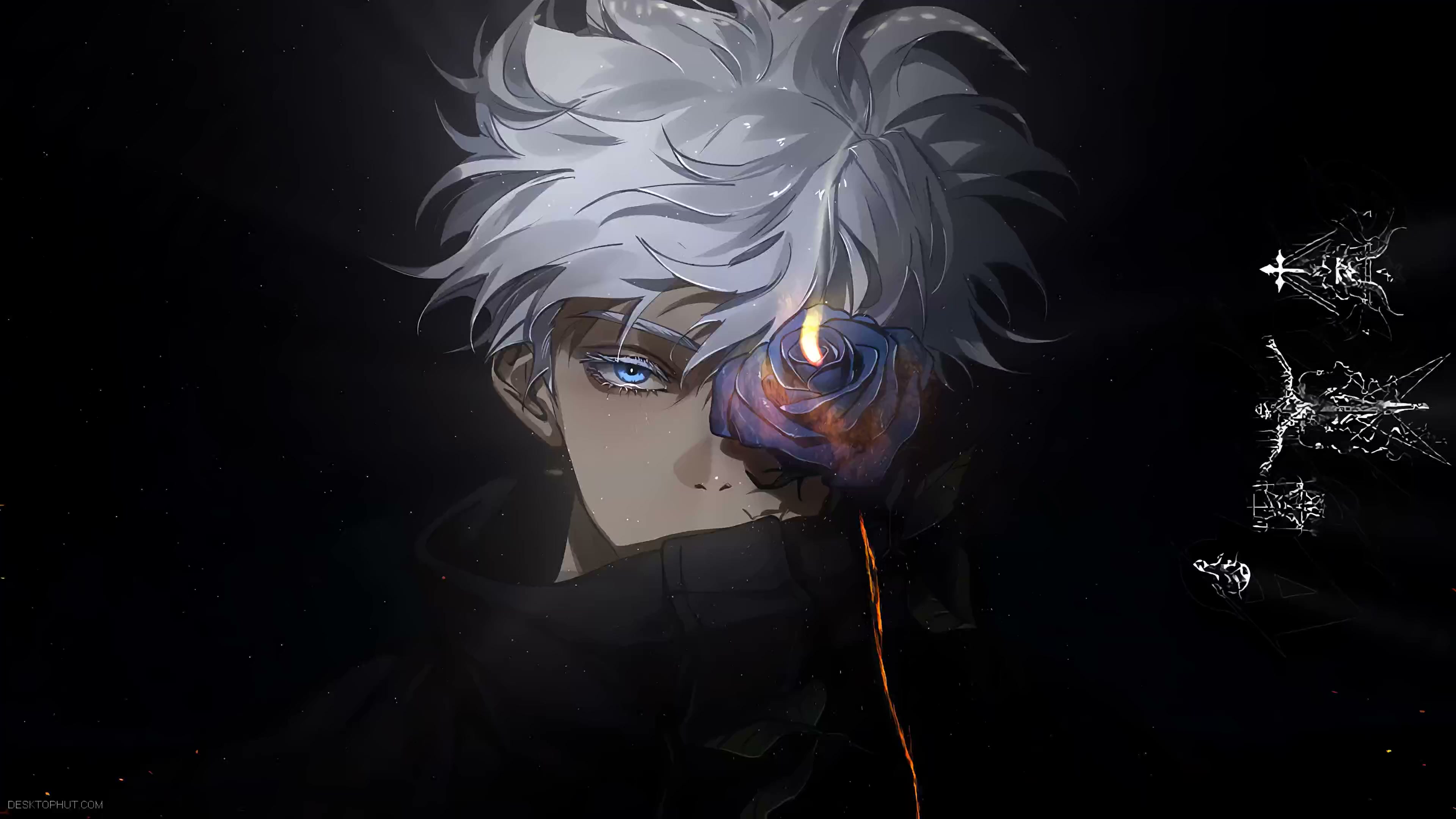 Gojo Rose Live Wallpaper