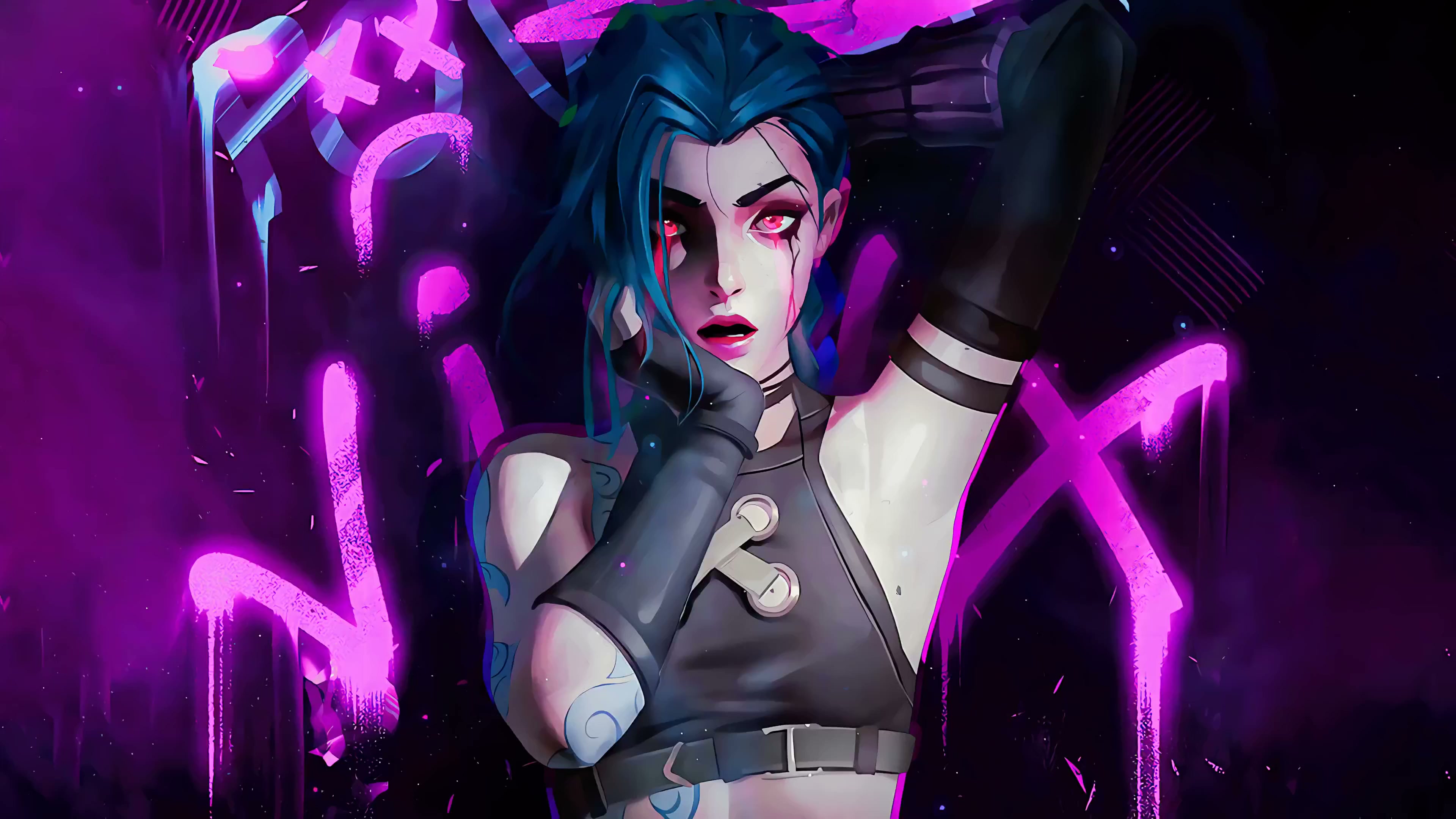 Jinx (Arcane) - League of Legends - Live Wallpaper