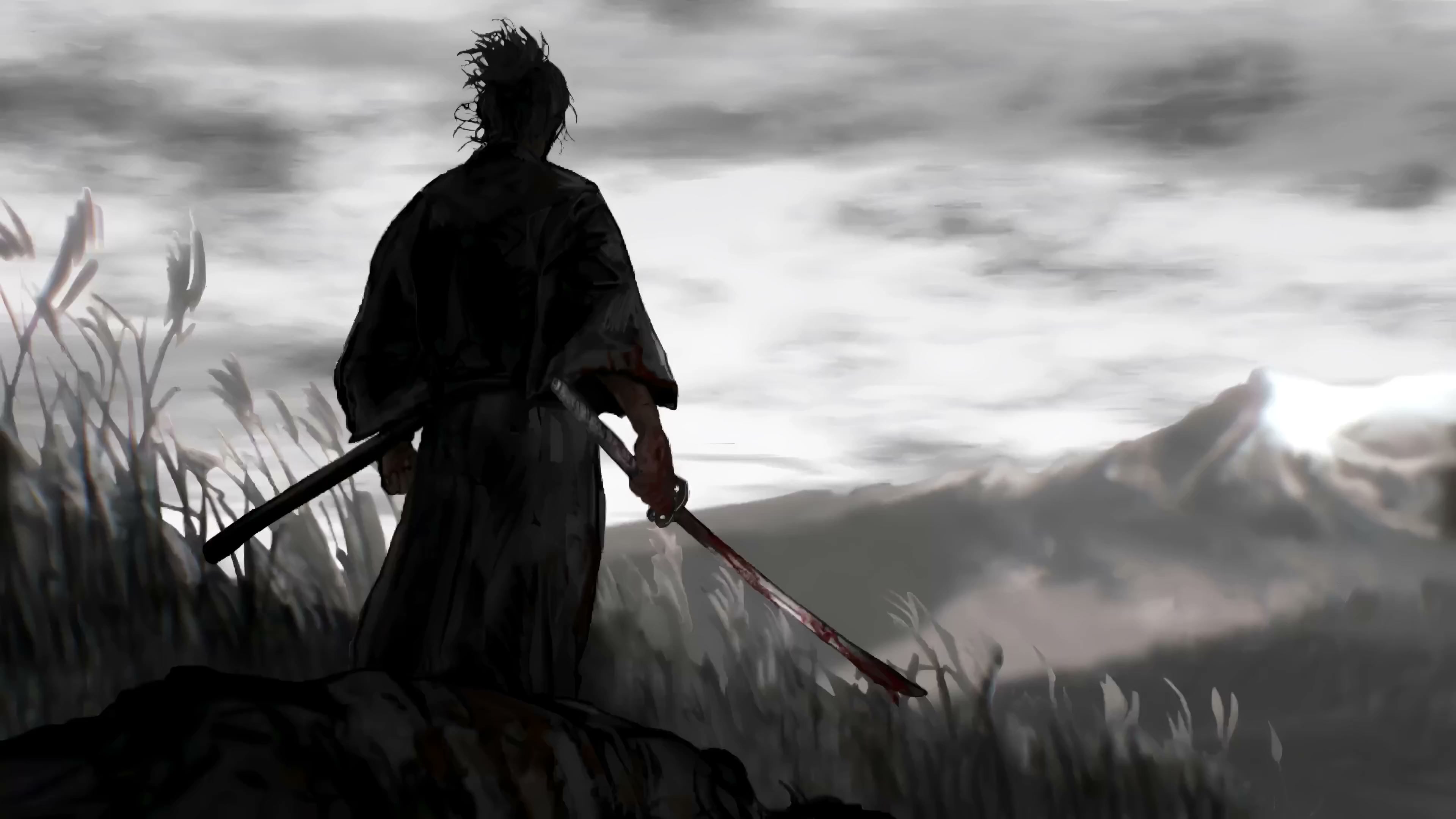 Musashi Miyamoto (Vagabond) - Katana Live Wallpaper