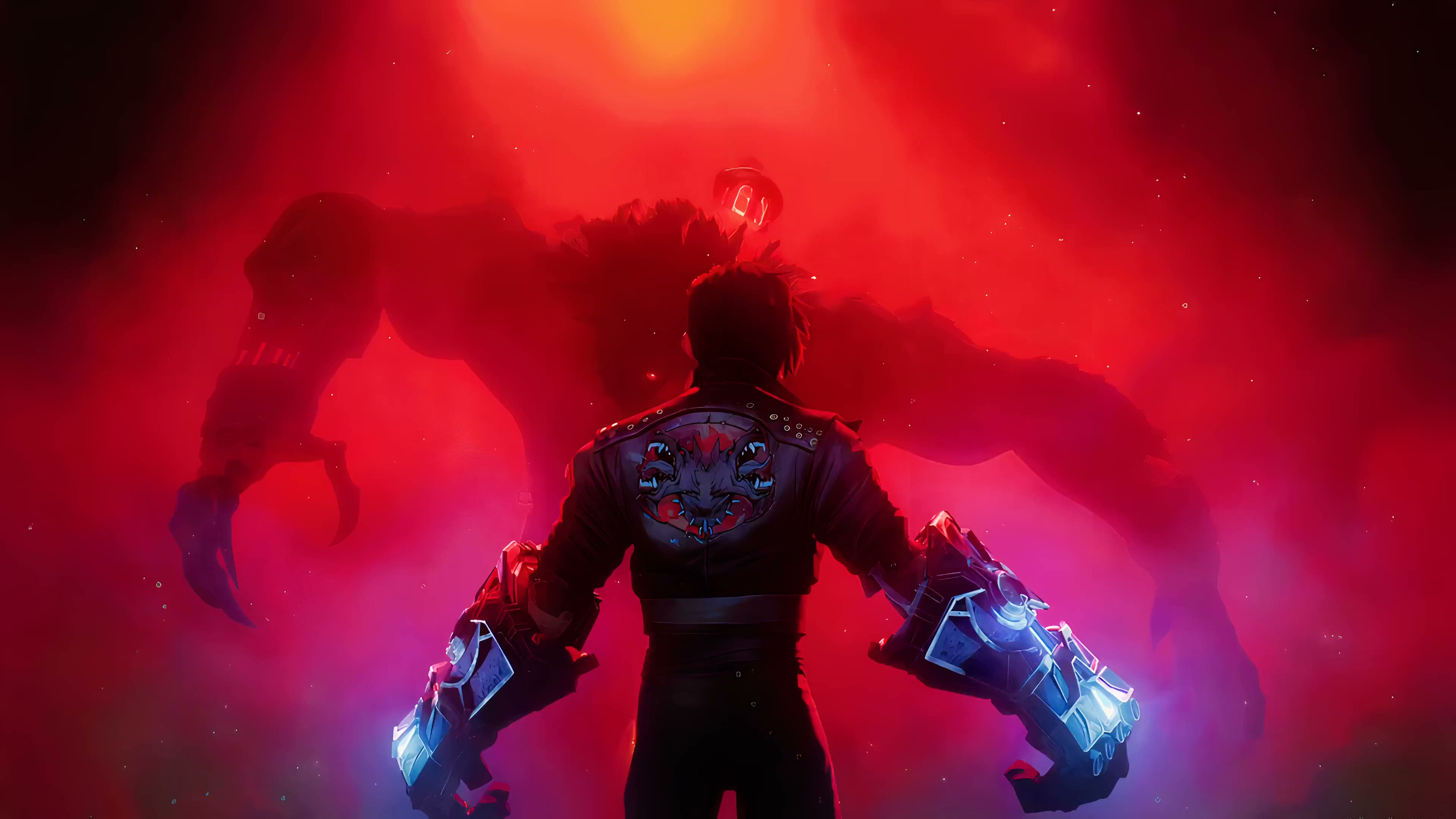 S2 Arcane: Vi vs Warwick Vander - Live Wallpaper