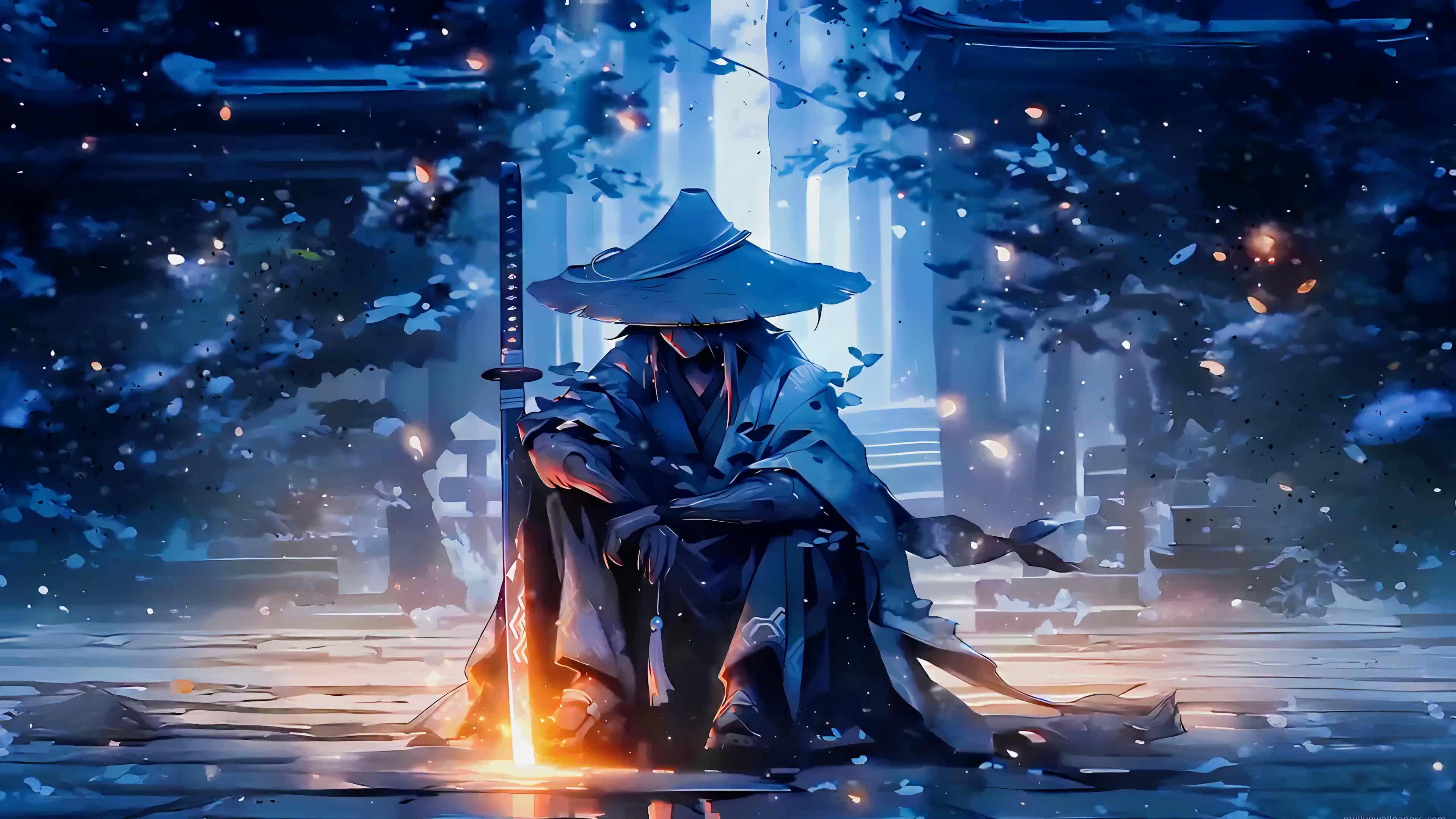Lone Warriors Gaze - Live Wallpaper