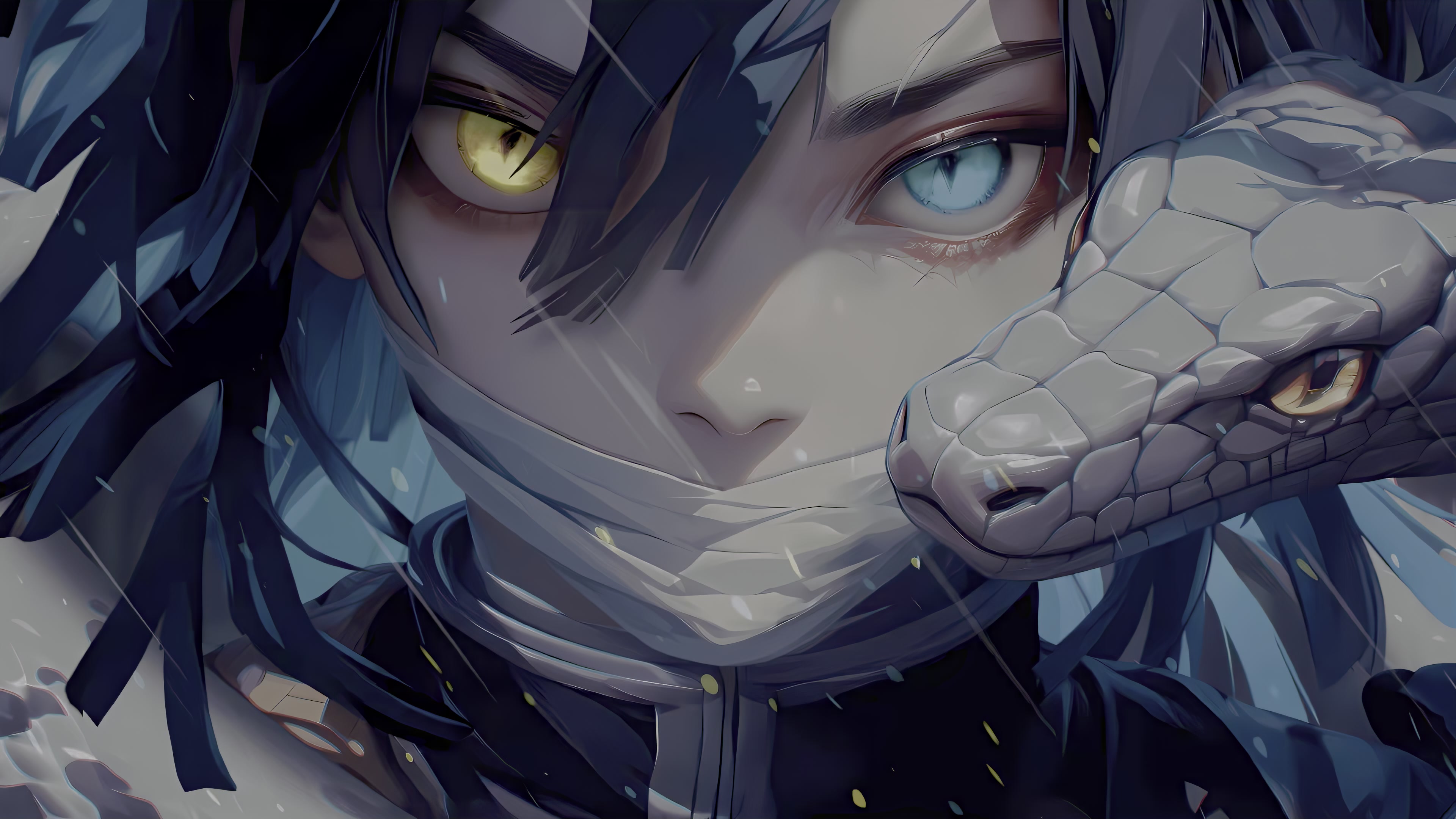 Obanai Iguro: Serpent Pillar Live Wallpaper