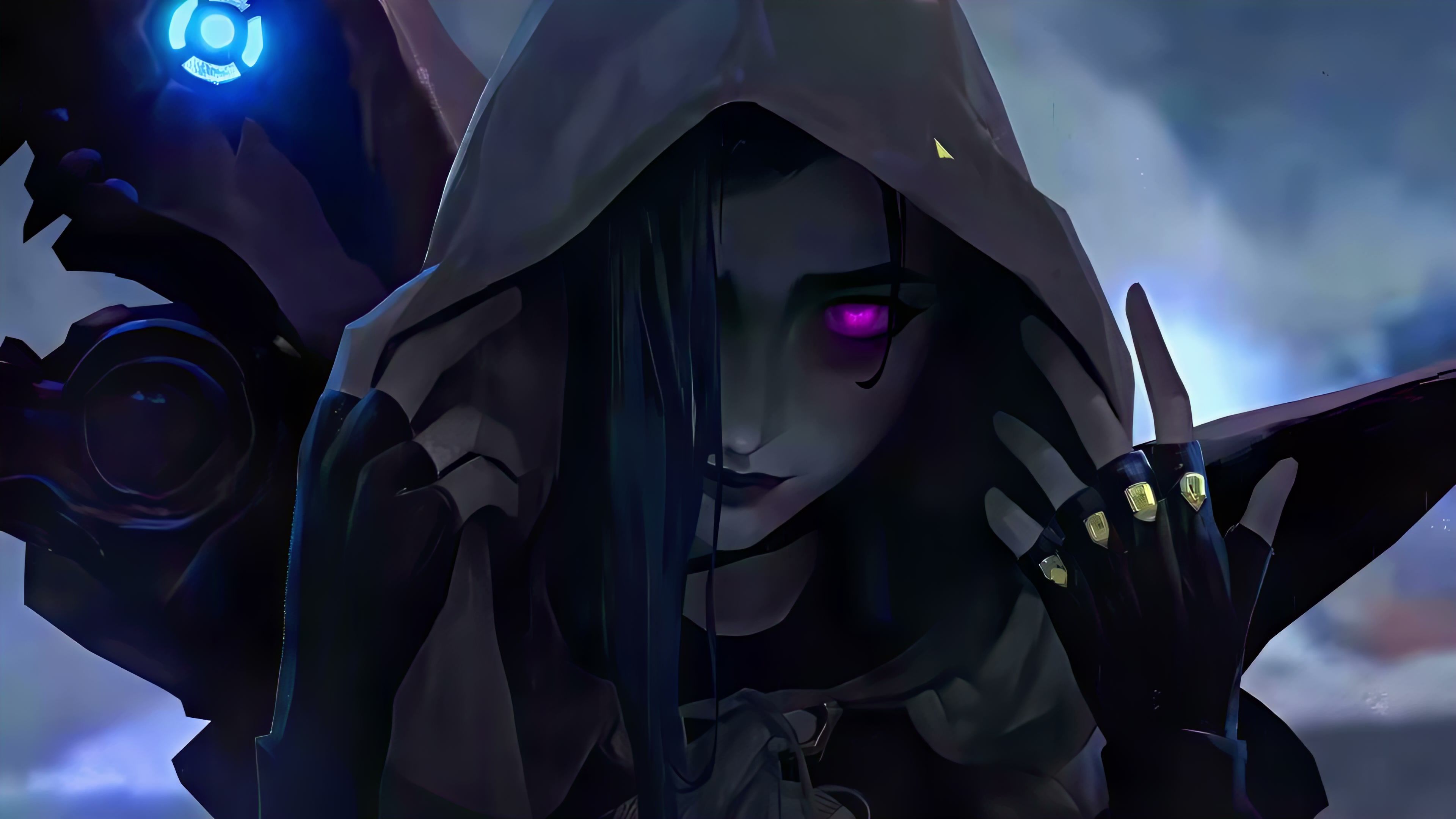 Arcane Jinx Hood Live Wallpaper