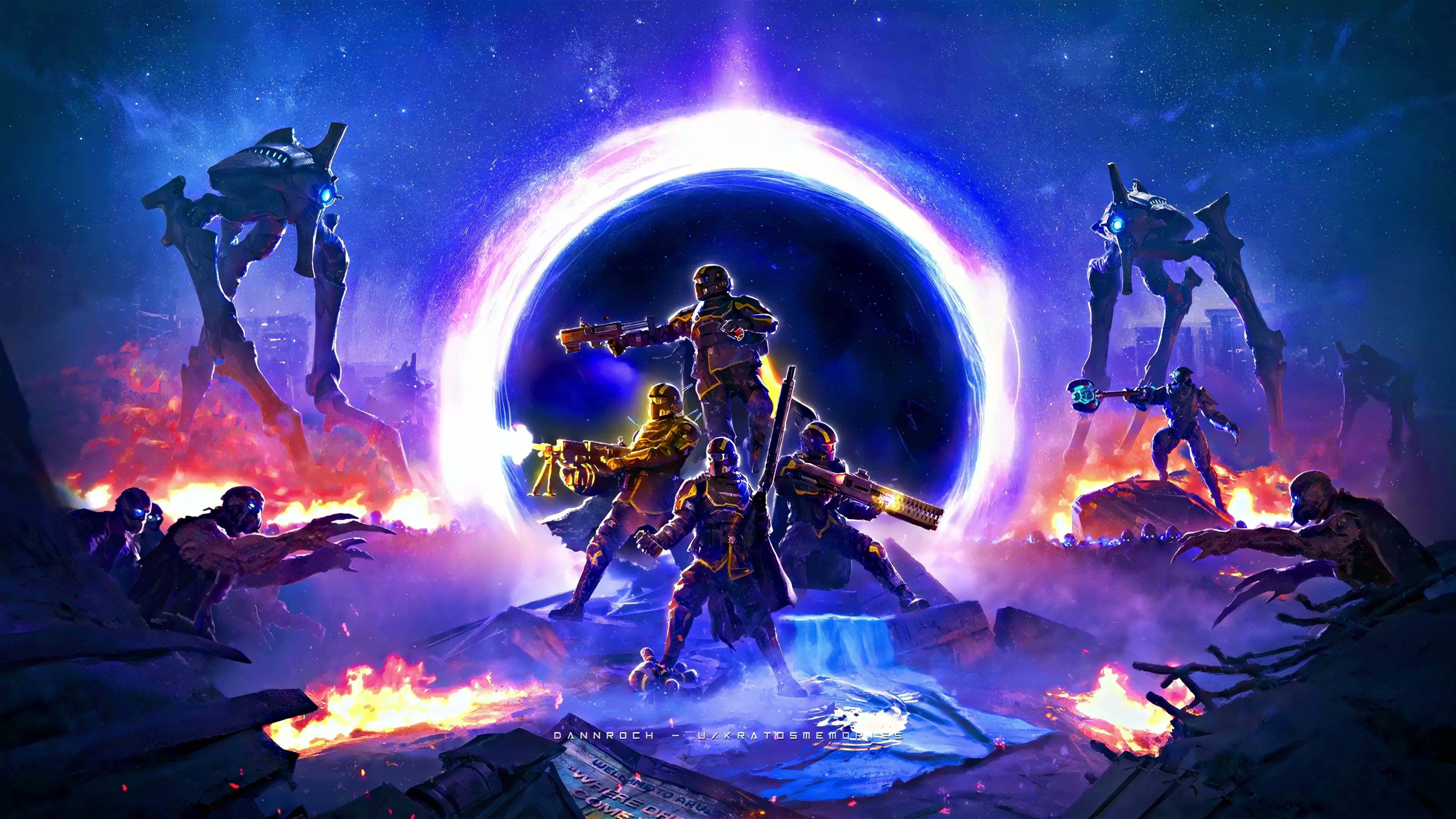 Helldivers 2 - Omens Of Tyranny Live Wallpaper