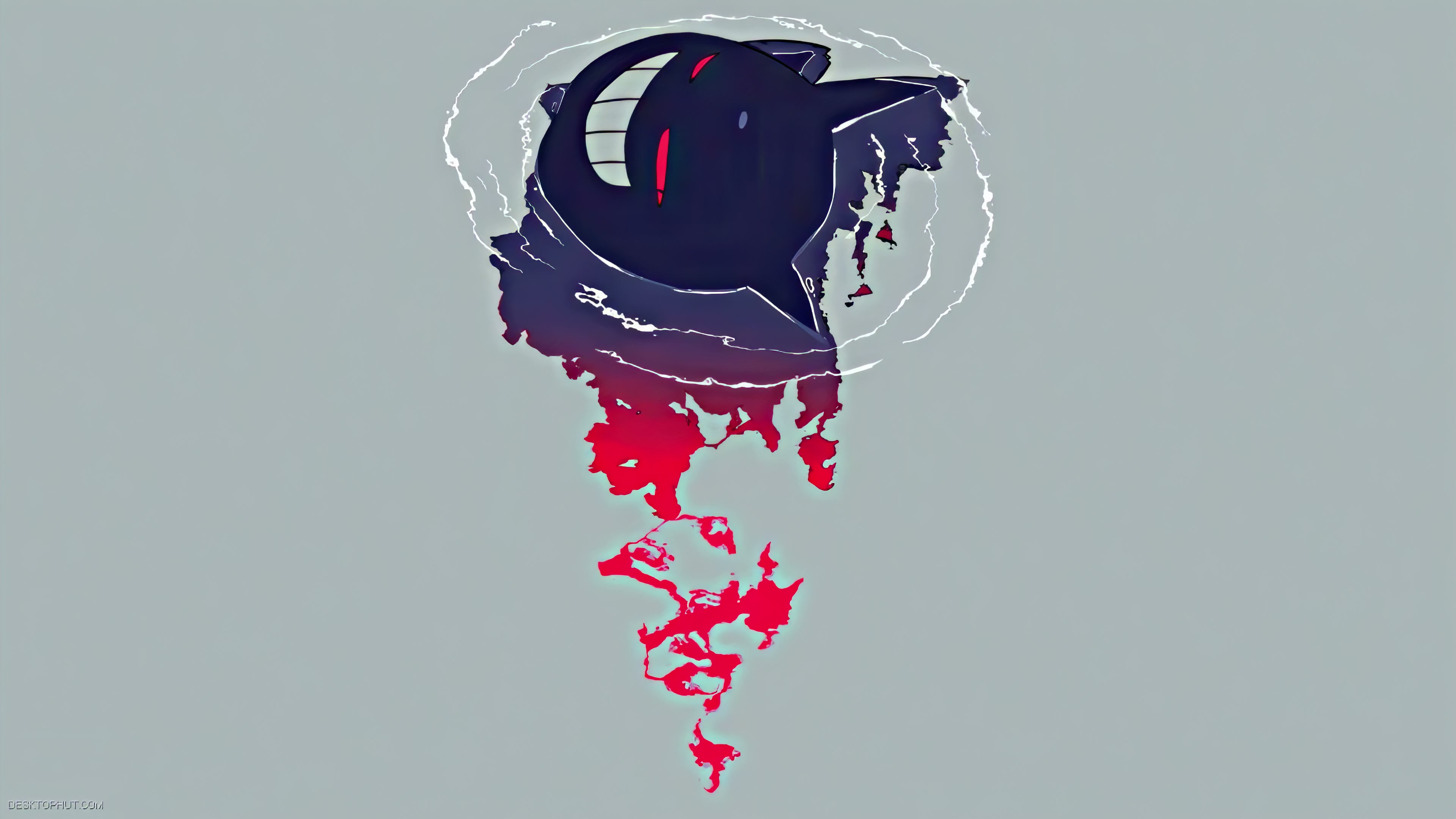 Pokemon - Gengar Bathing Live Wallpaper