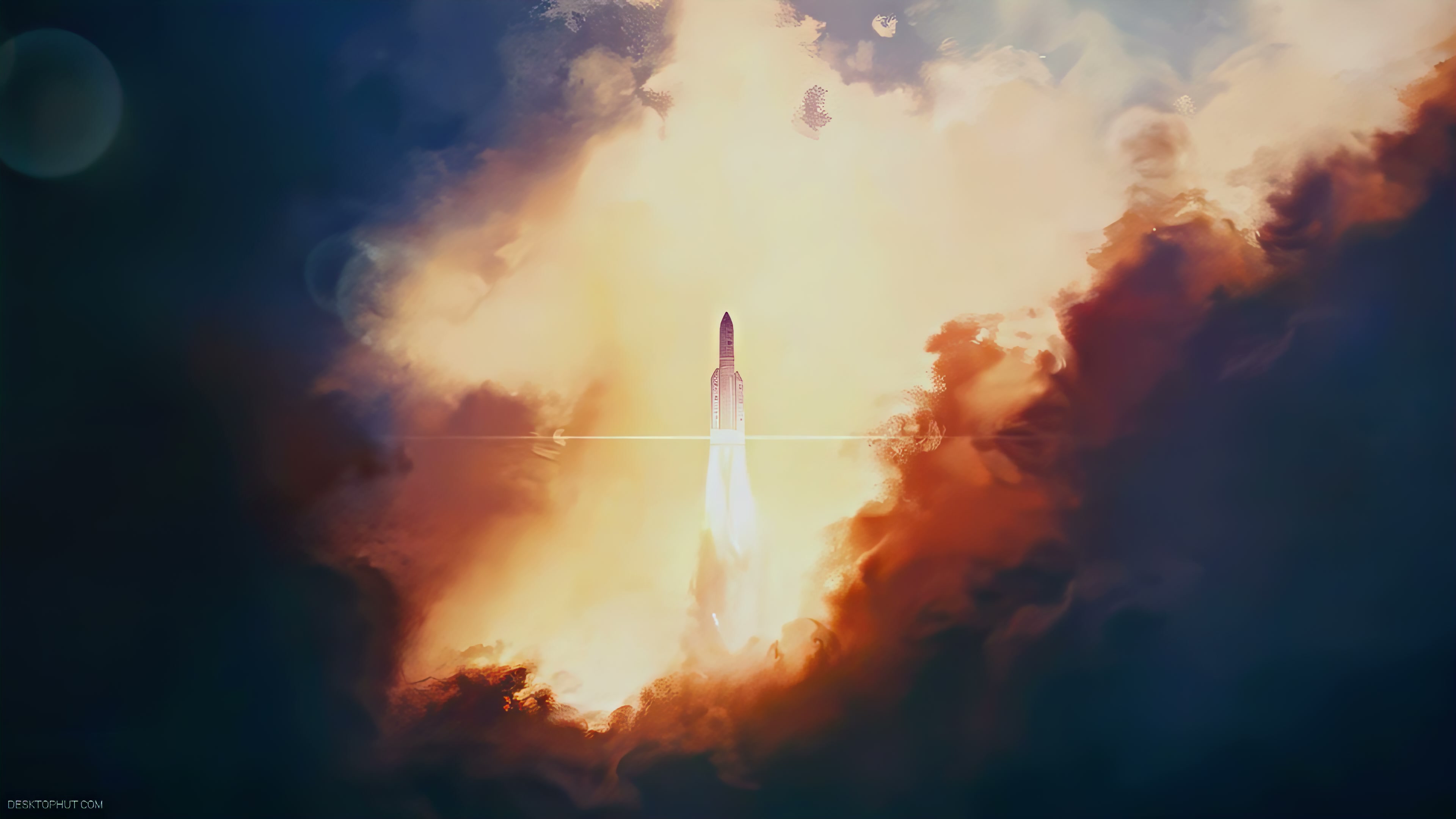 Breaking The Clouds Live Wallpaper