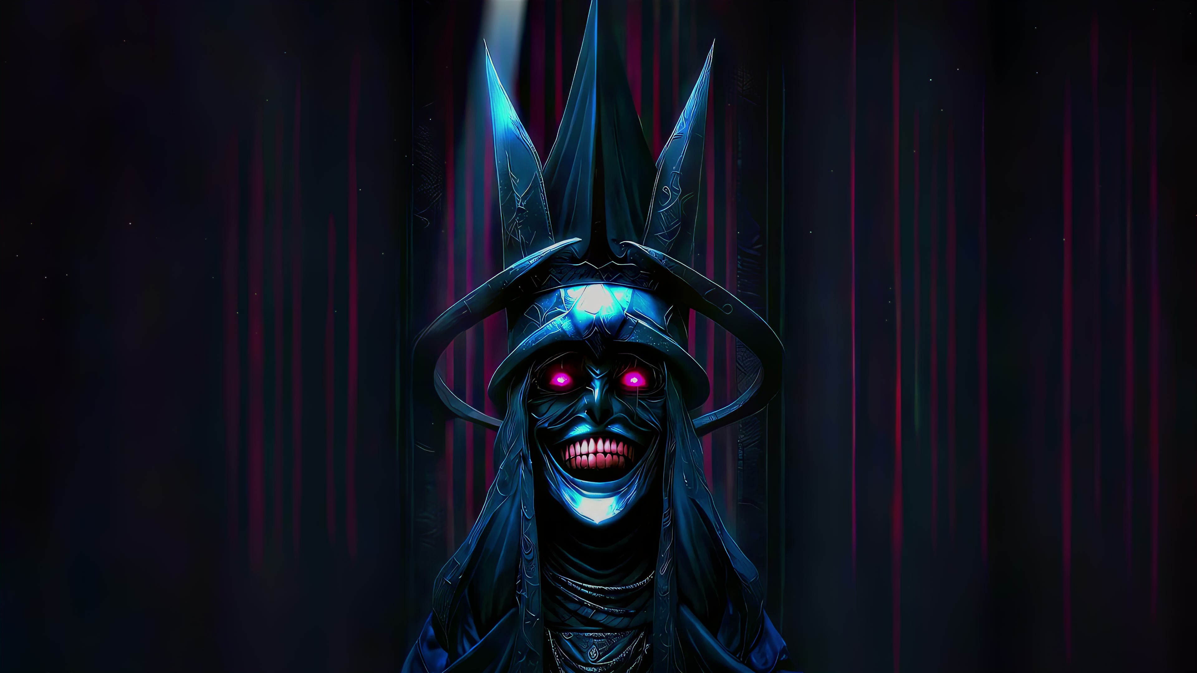 The Smiling God: Solo Leveling Statue 4K Live Wallpaper