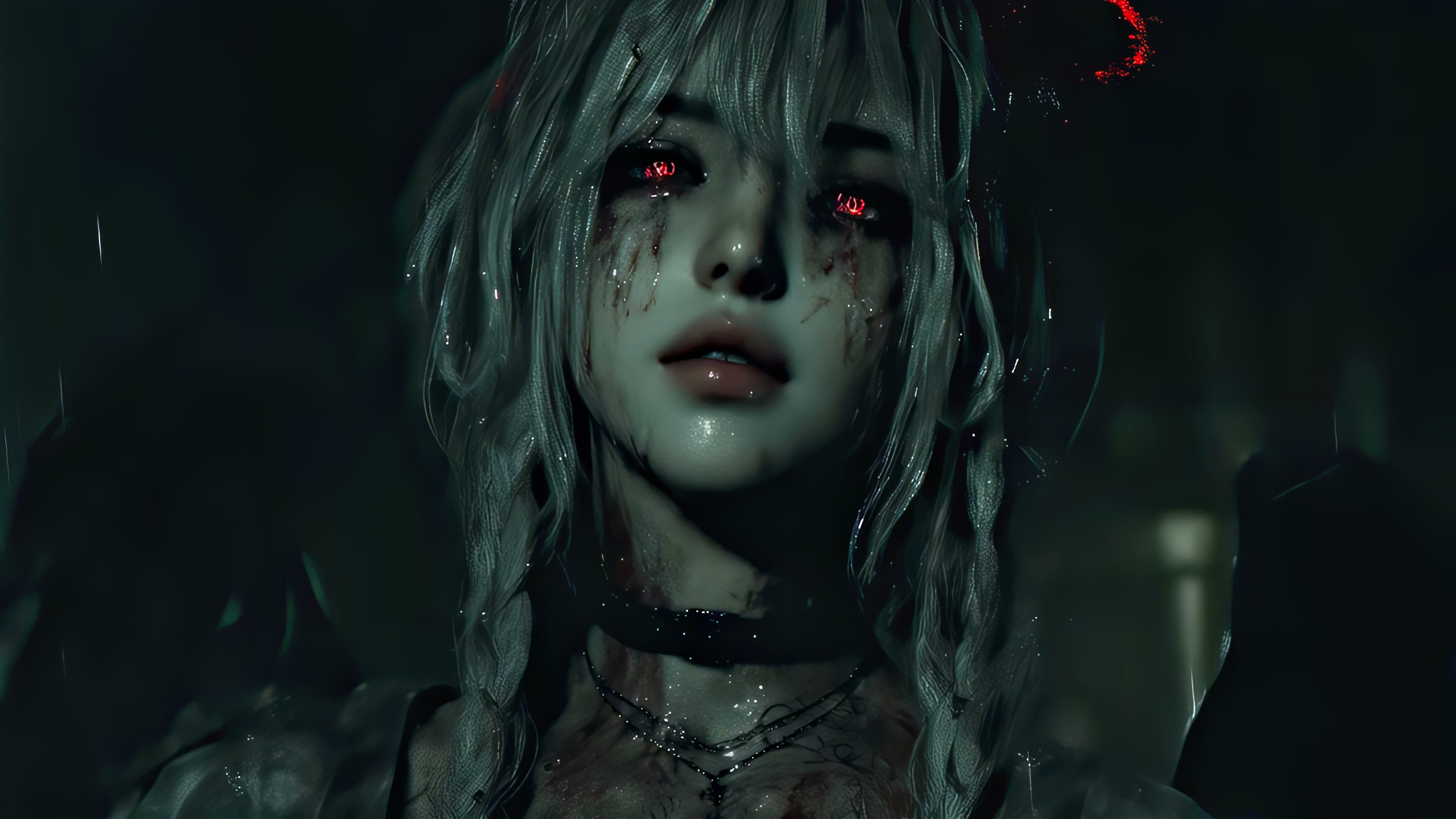 Nightmare Fuel: CGI Creature 4K Art Live Wallpaper