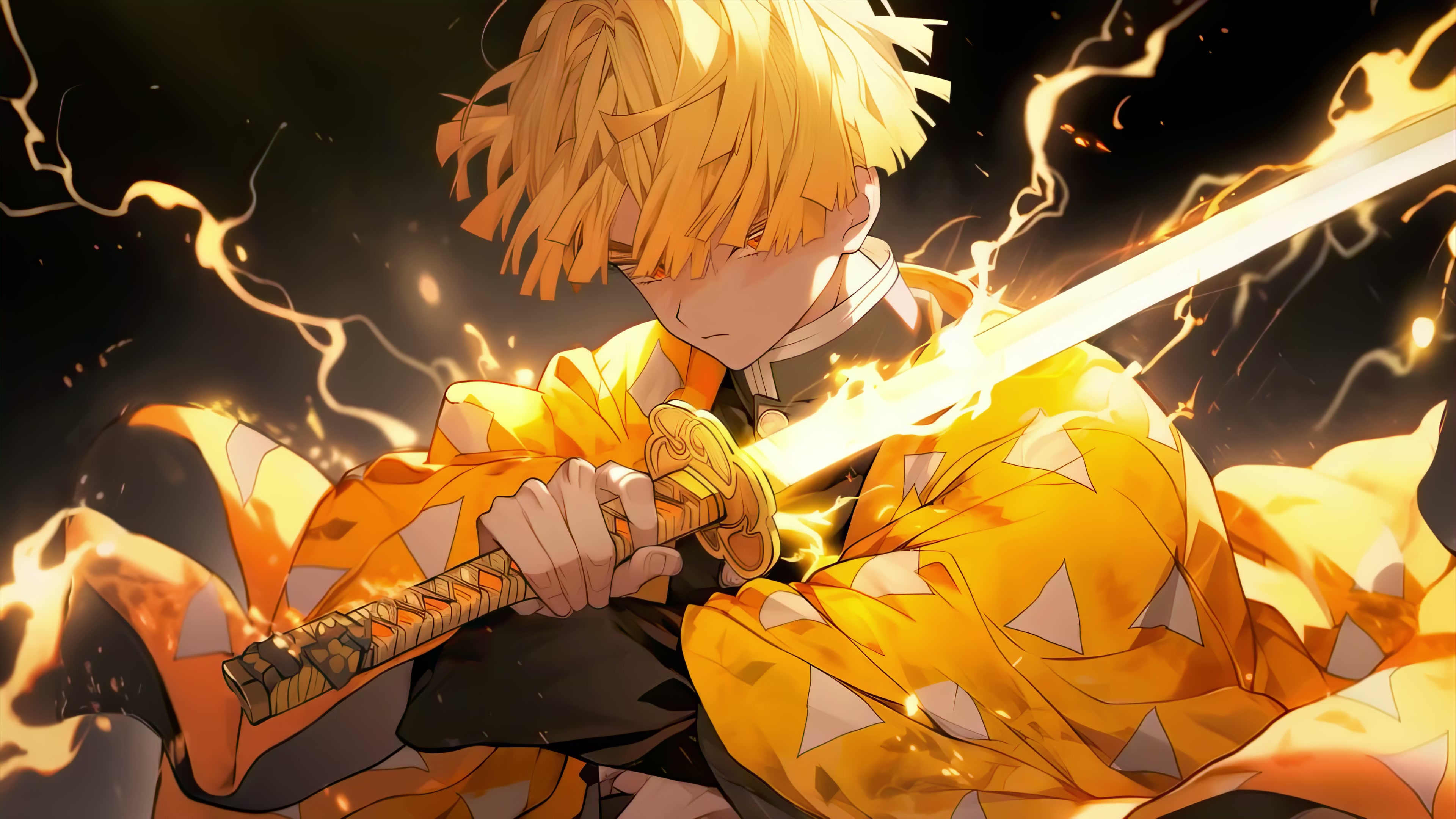 Thunder Breathing | Kimetsu no Yaiba Live Wallpaper