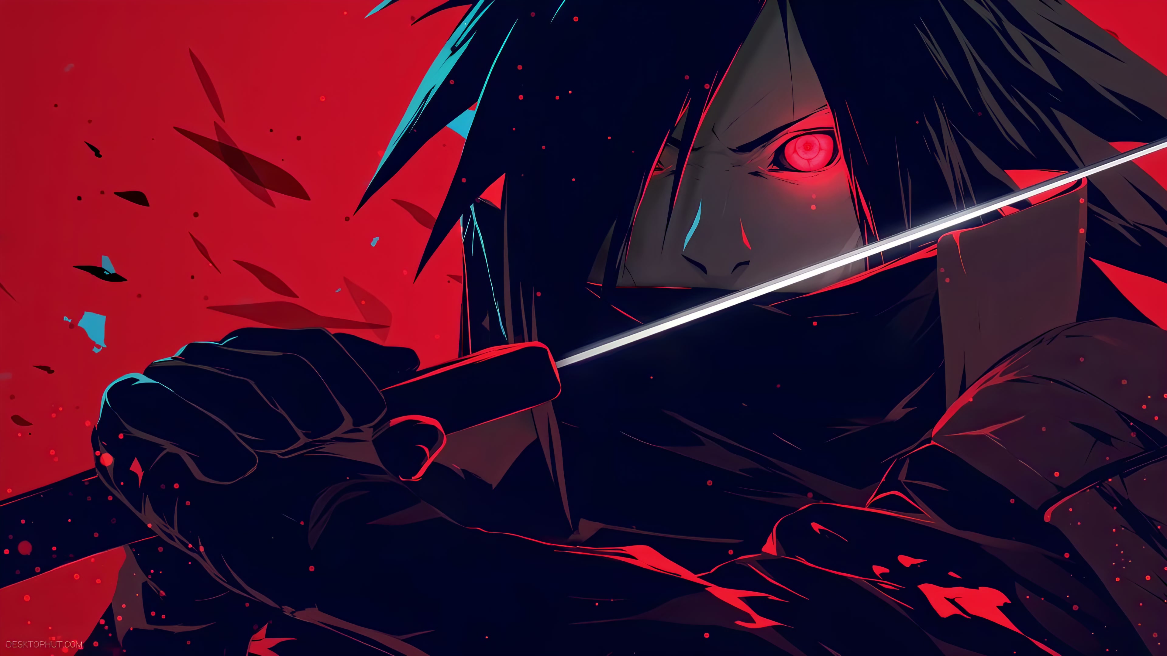 Madara Uchiha With Sword Live Wallpaper