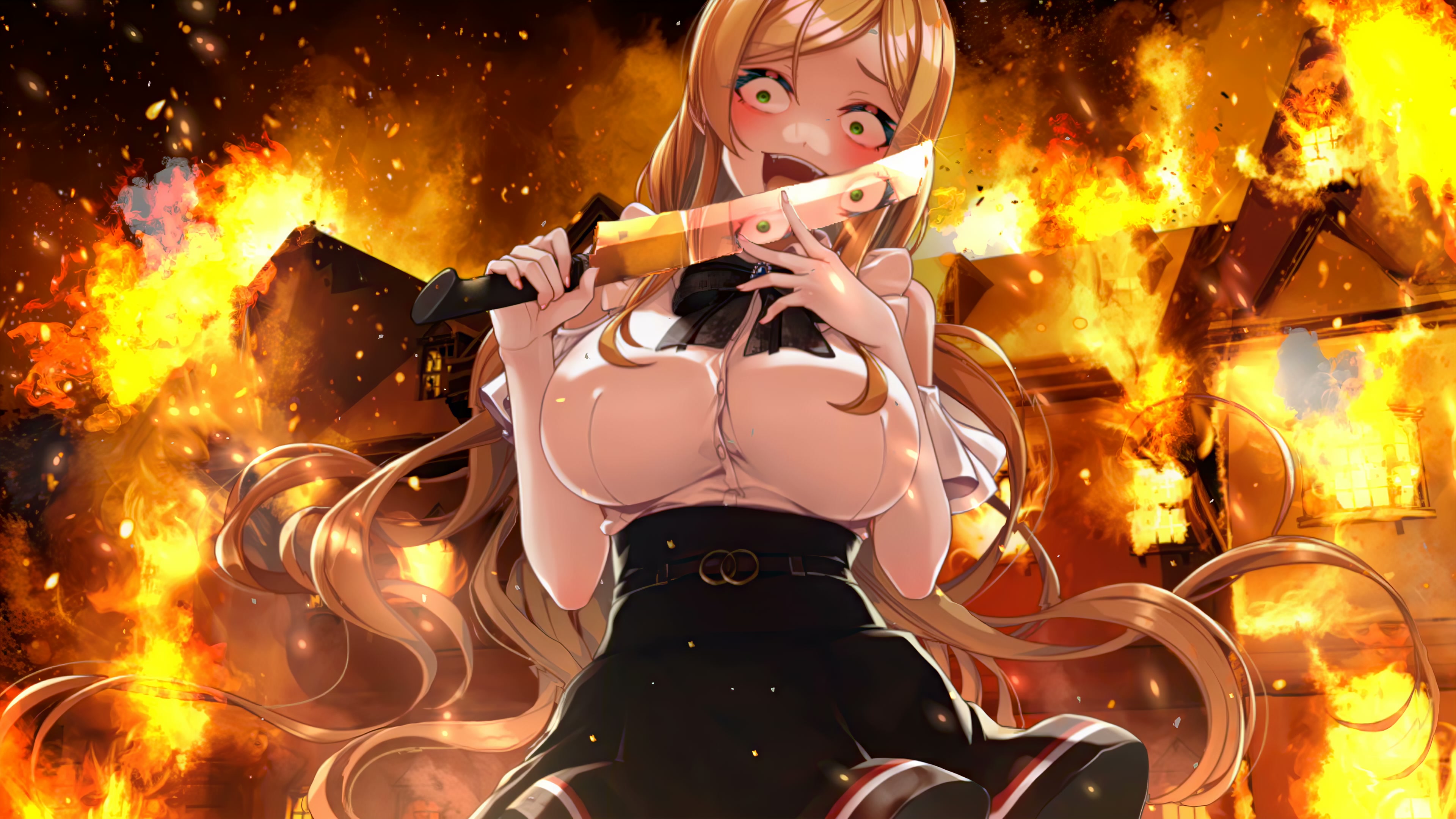Miyabi Himemiya -  Livestream Live Wallpaper