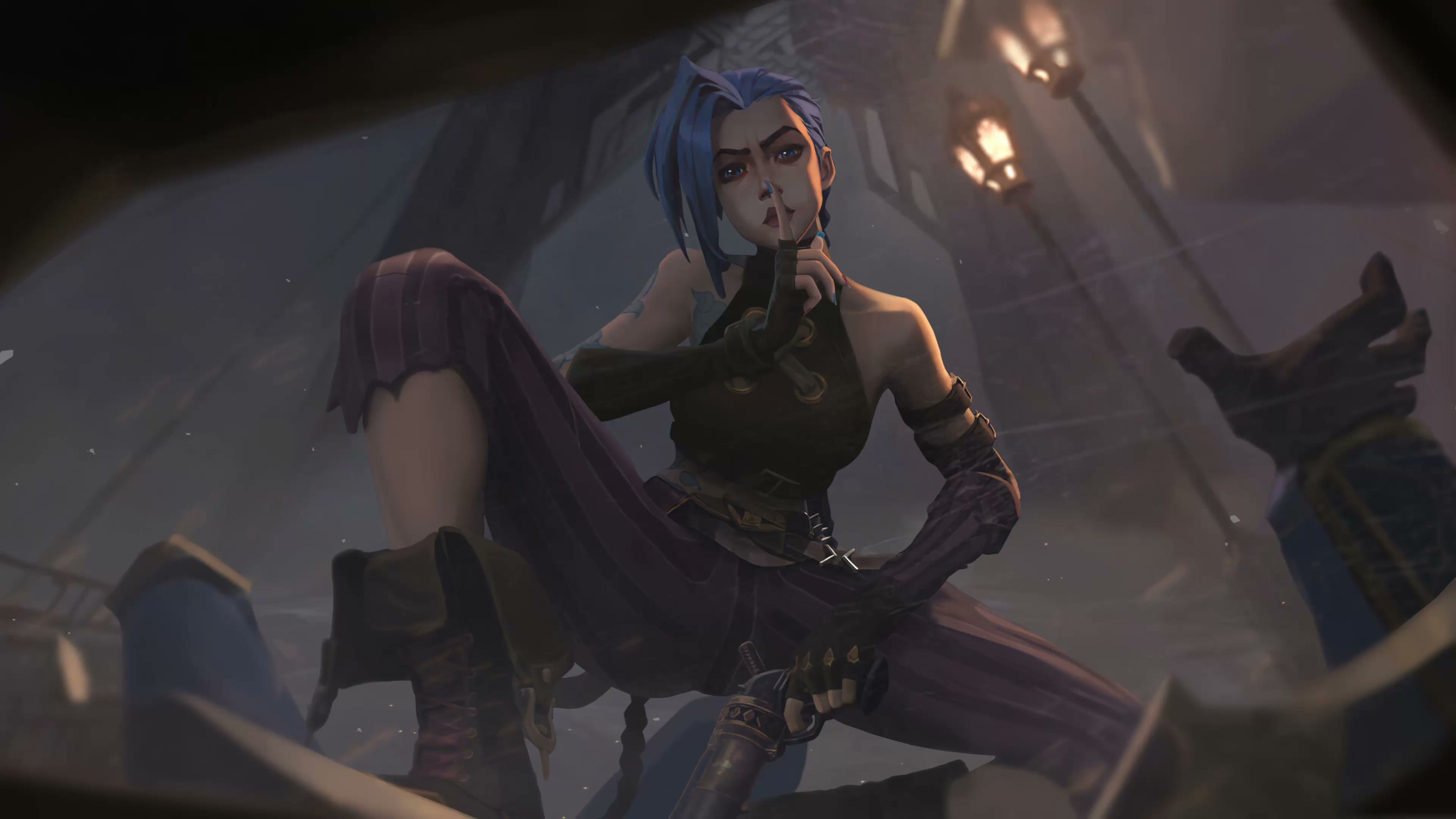 Arcane Jinx - Shhh! Live Wallpaper