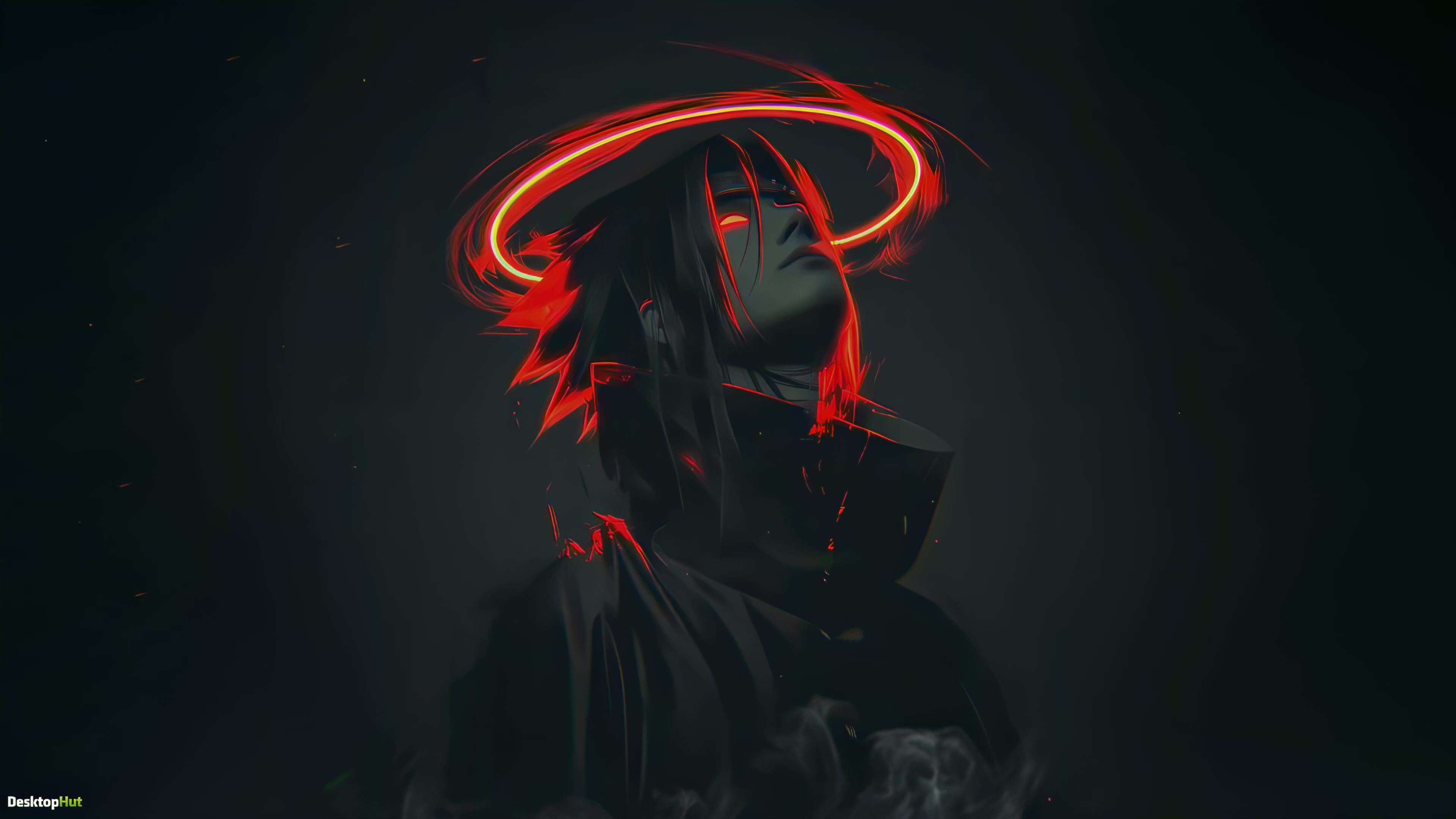 Sasuke Uchiha - Red & Black Live Wallpaper