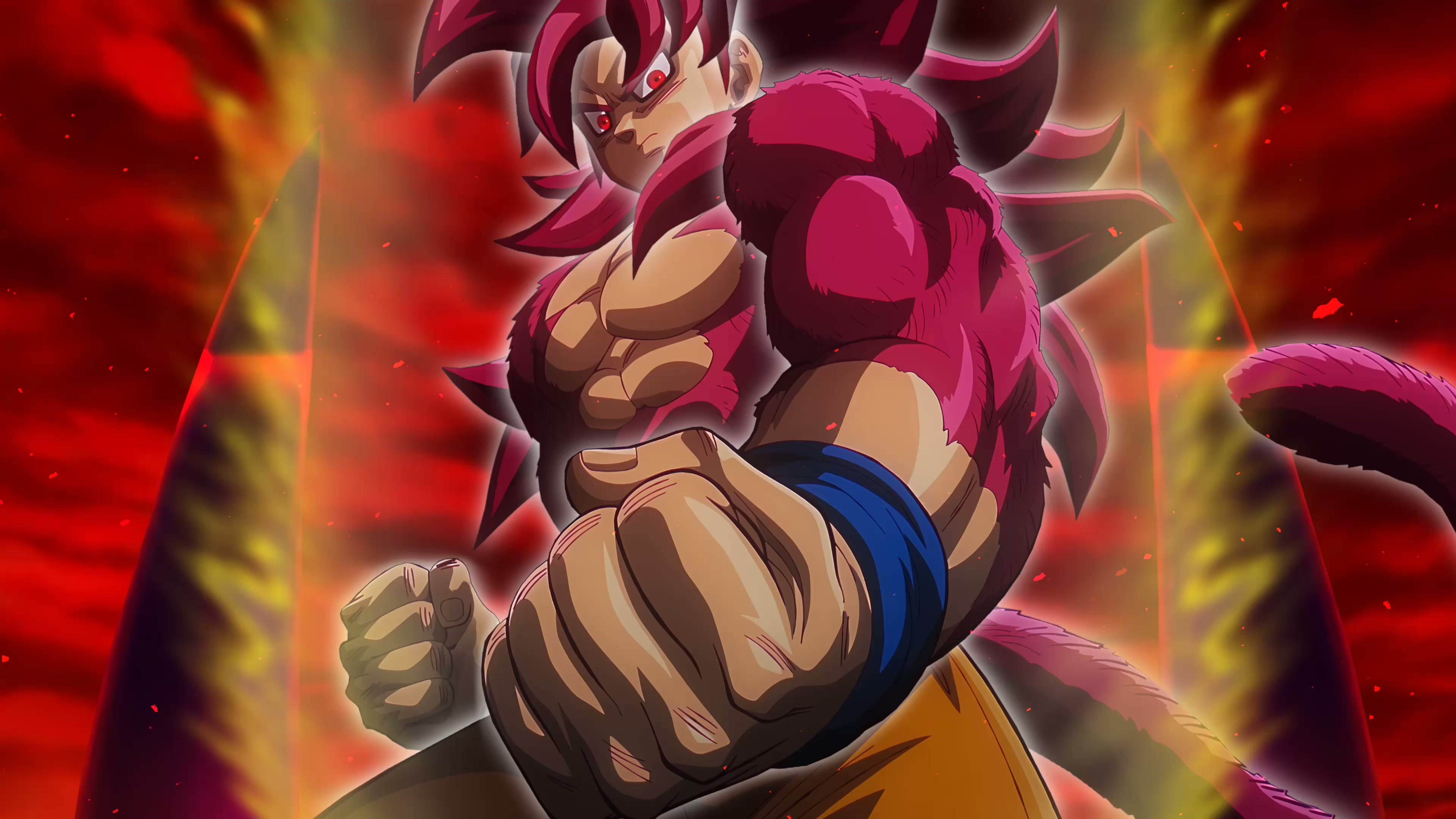 Super Saiyan 4 Goku in Dragon Ball DAIMA Live Wallpaper