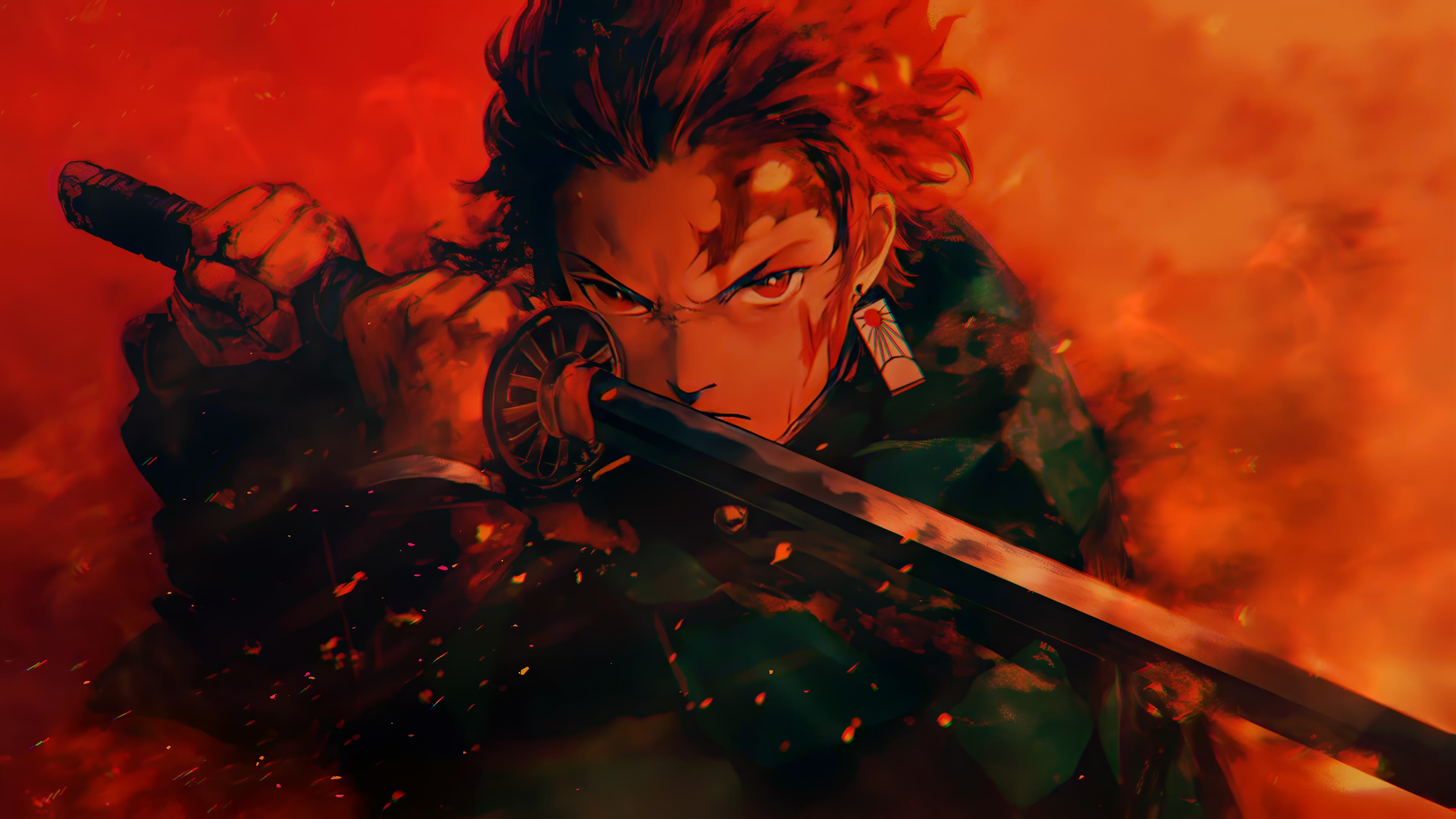Demon Slayer - Tanjiro Kamado Blade Live Wallpaper