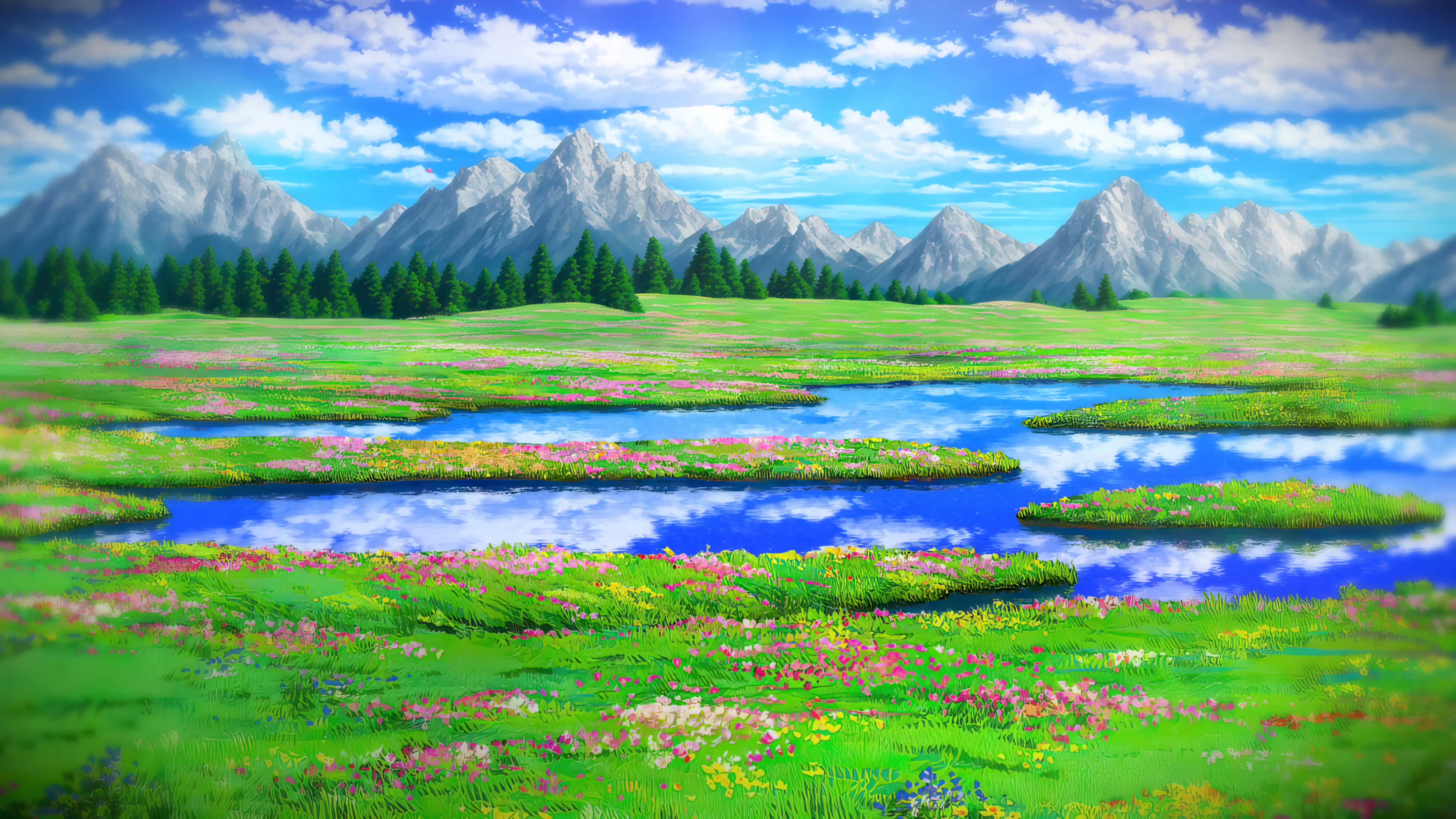 Studio Ghibli Landscape Live Wallpaper