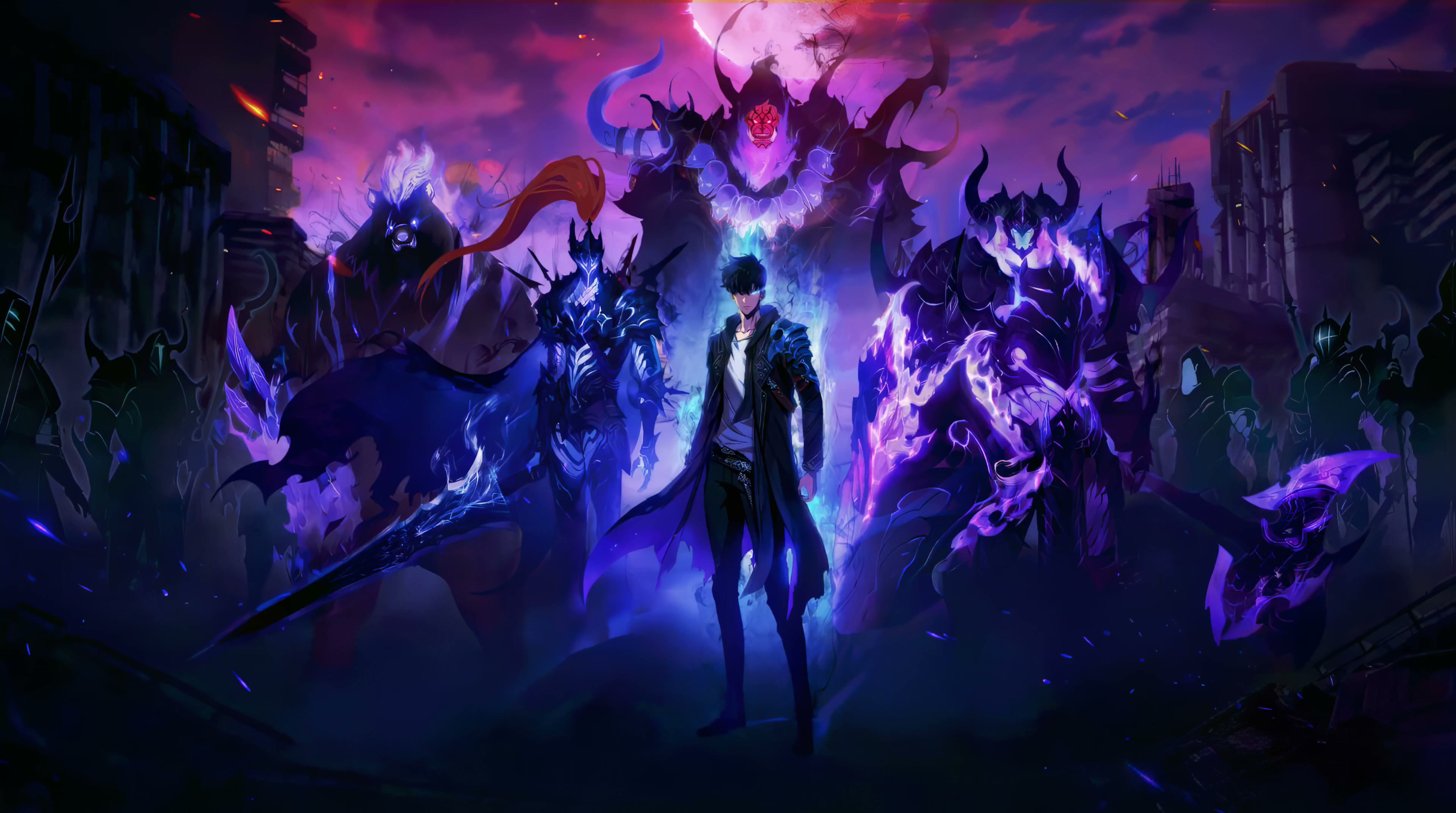 Solo Leveling Shadows Live Wallpaper