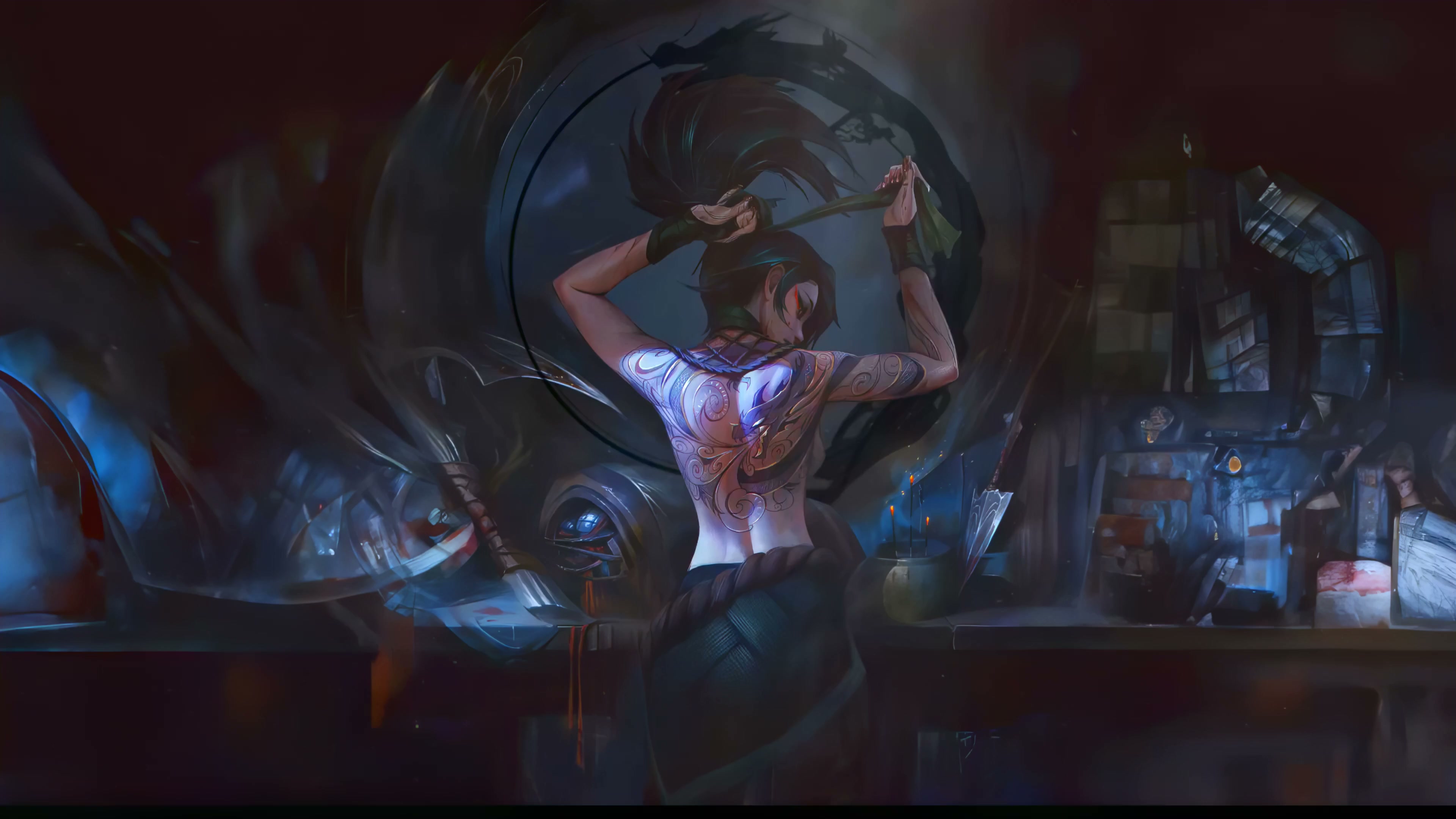 Akali Rogue Assassin Live Wallpaper