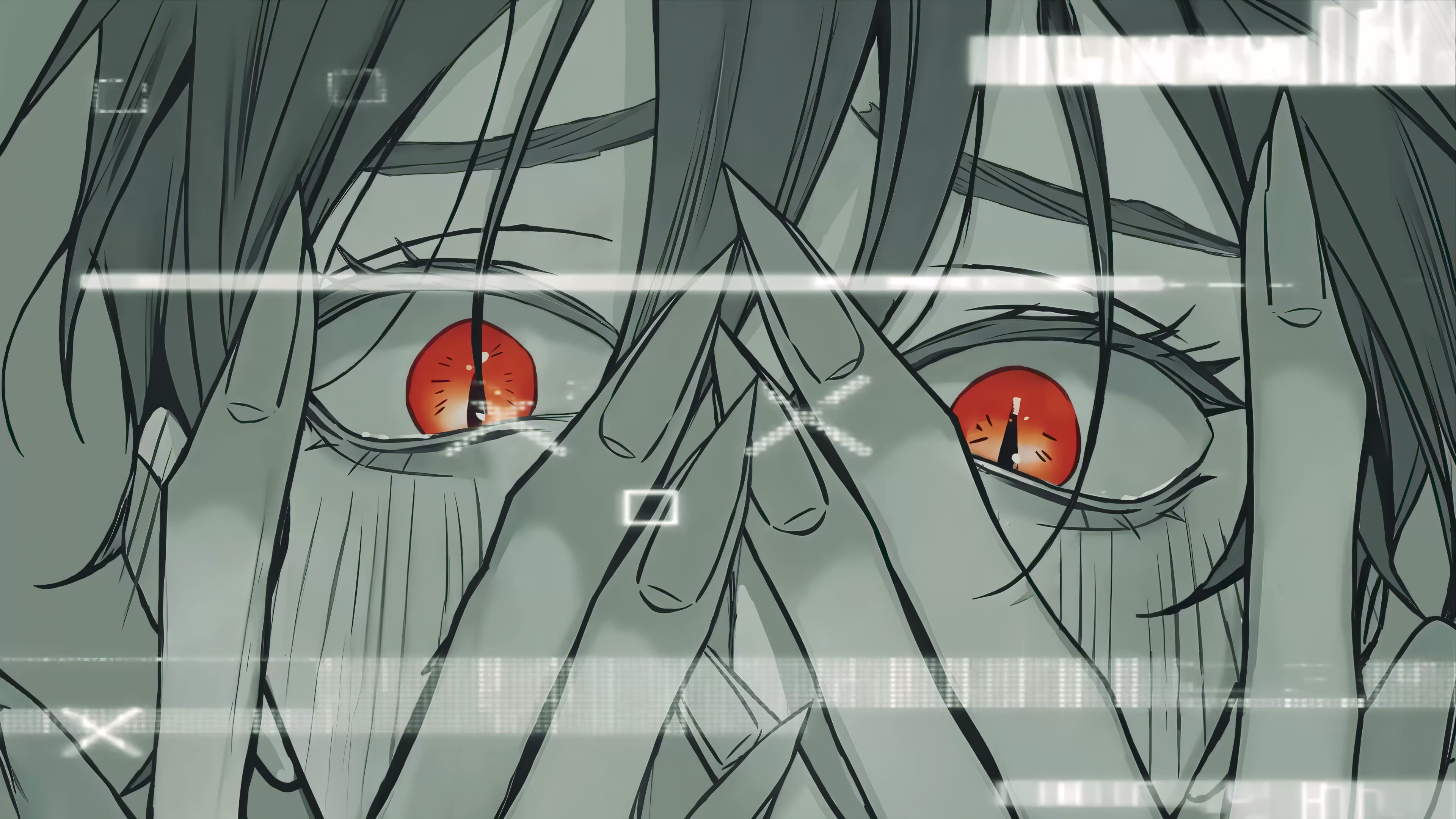 Monochrome Terror Live Wallpaper