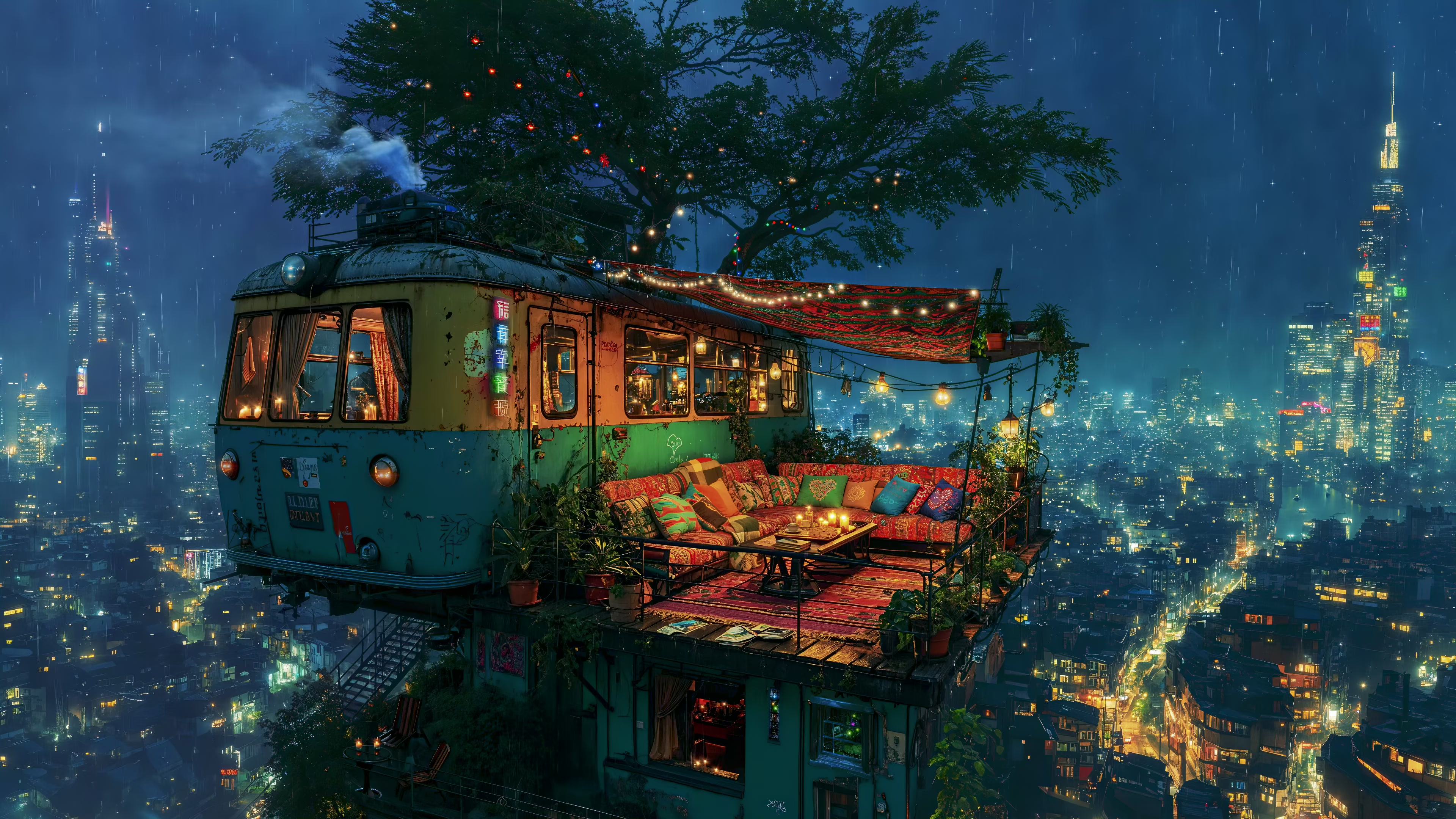 A Cozy Escape Lo-Fi Live Wallpaper