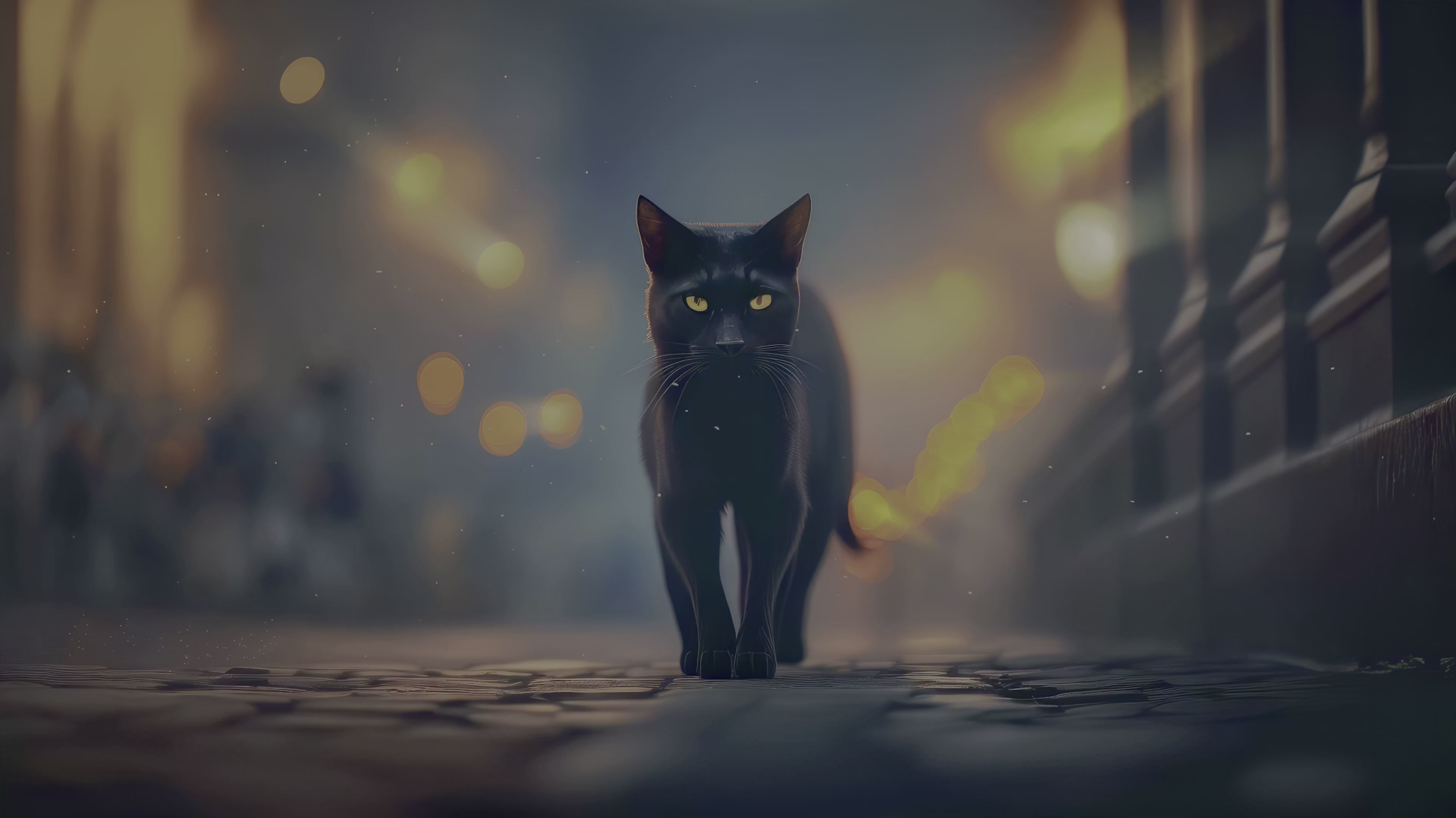 The Night Wanderer Live Wallpaper