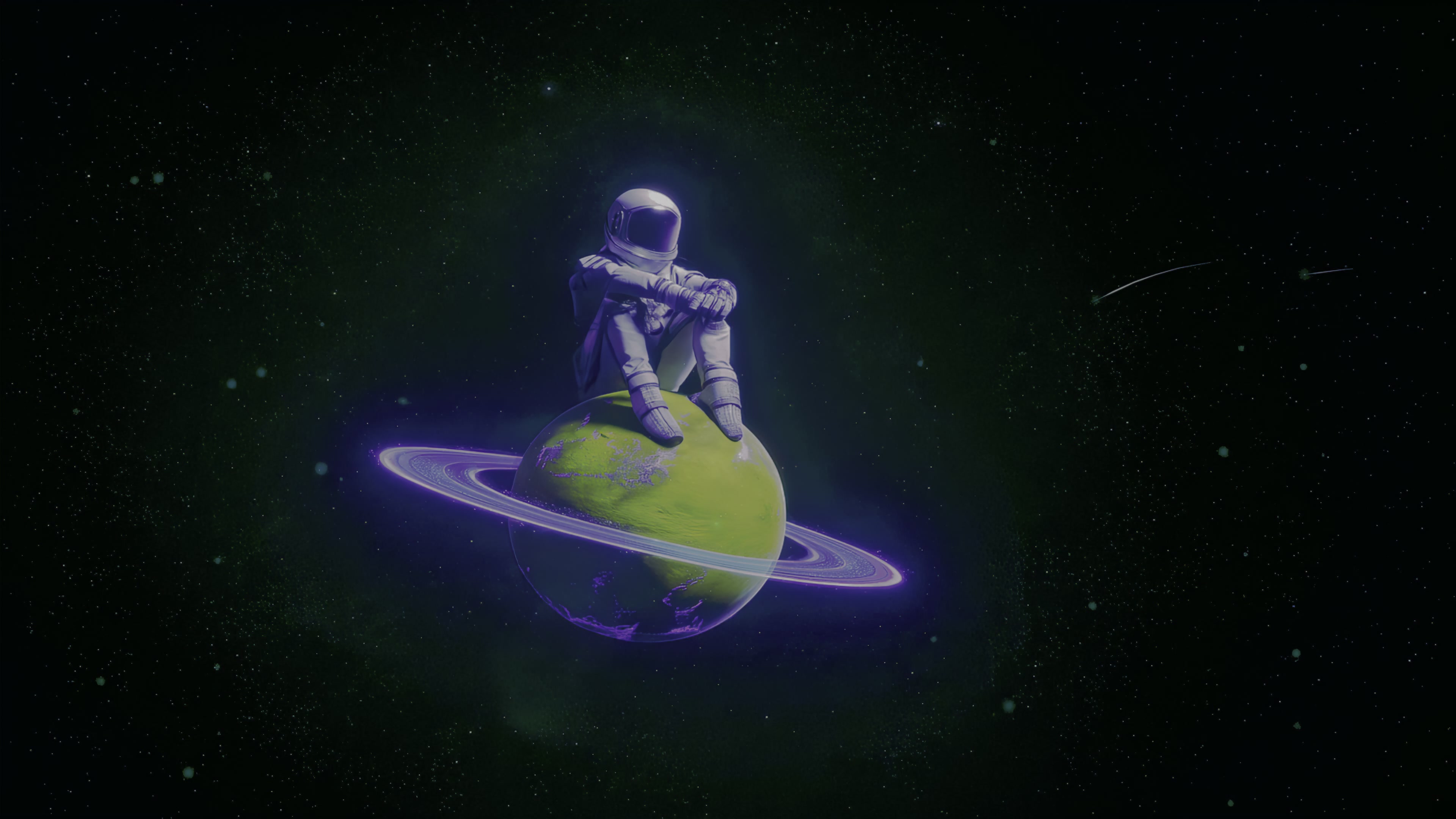 Cosmic Wanderer - RGB HDR Live Wallpaper