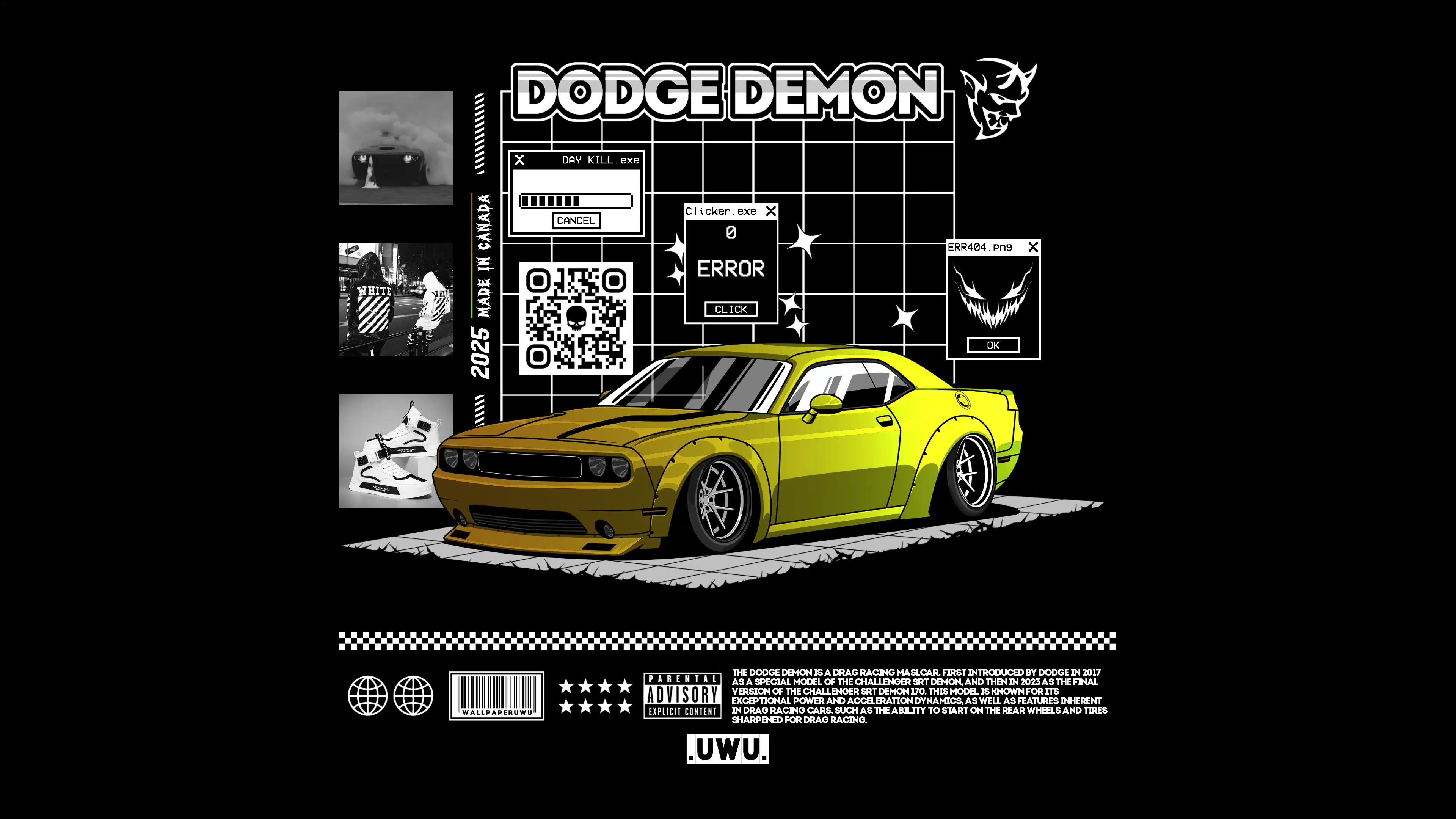 Dodge Demon Live Wallpaper