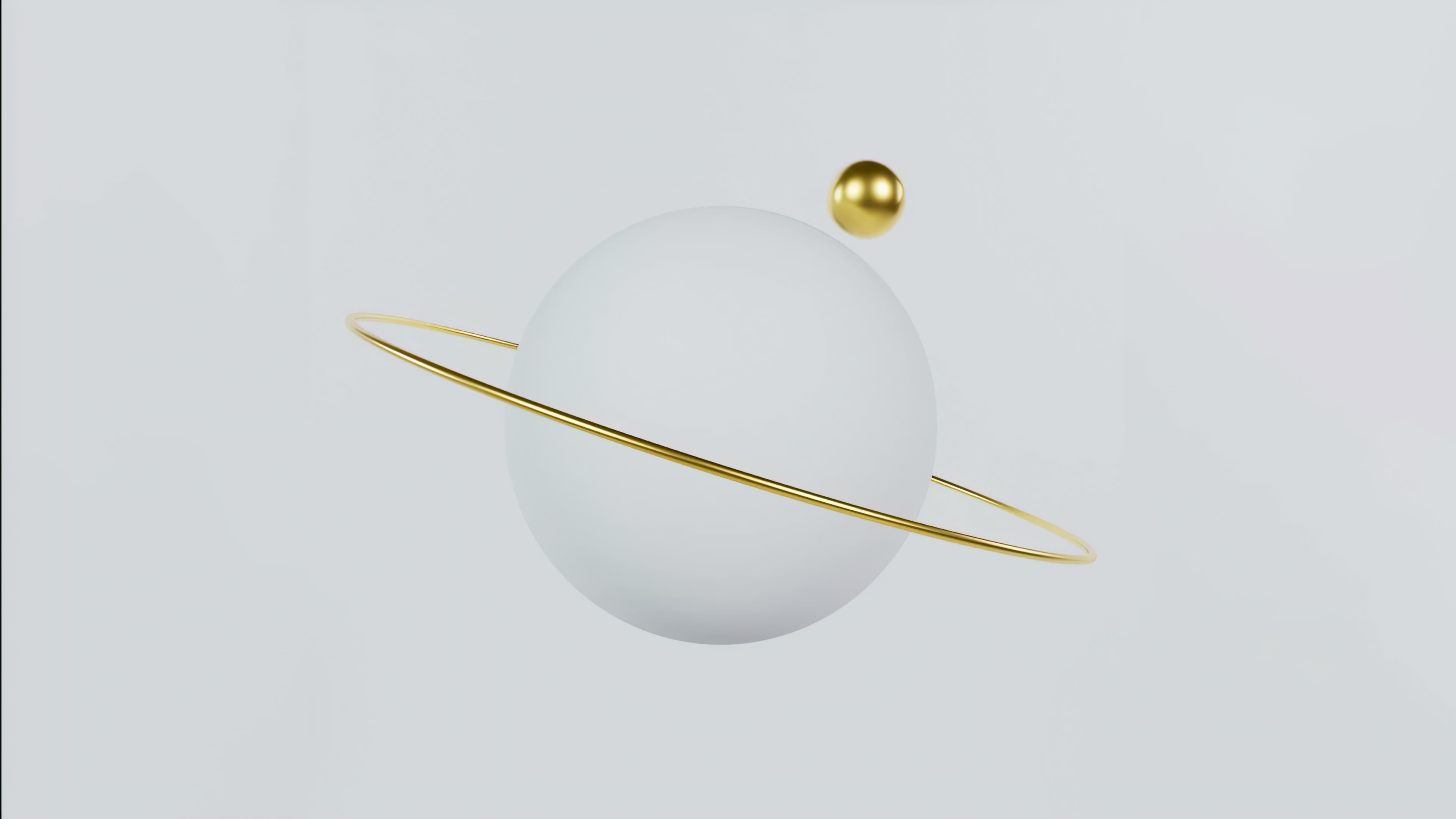 Golden Orbit Live Wallpaper
