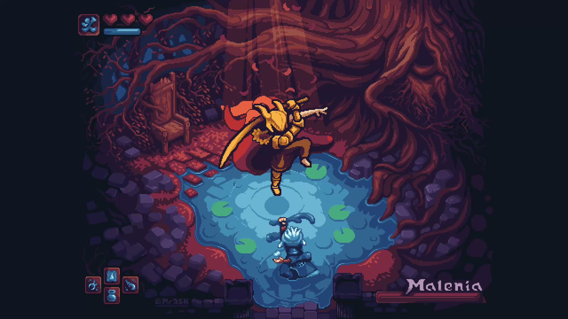 Elden Ring - Malenia Pixelart Live Wallpaper