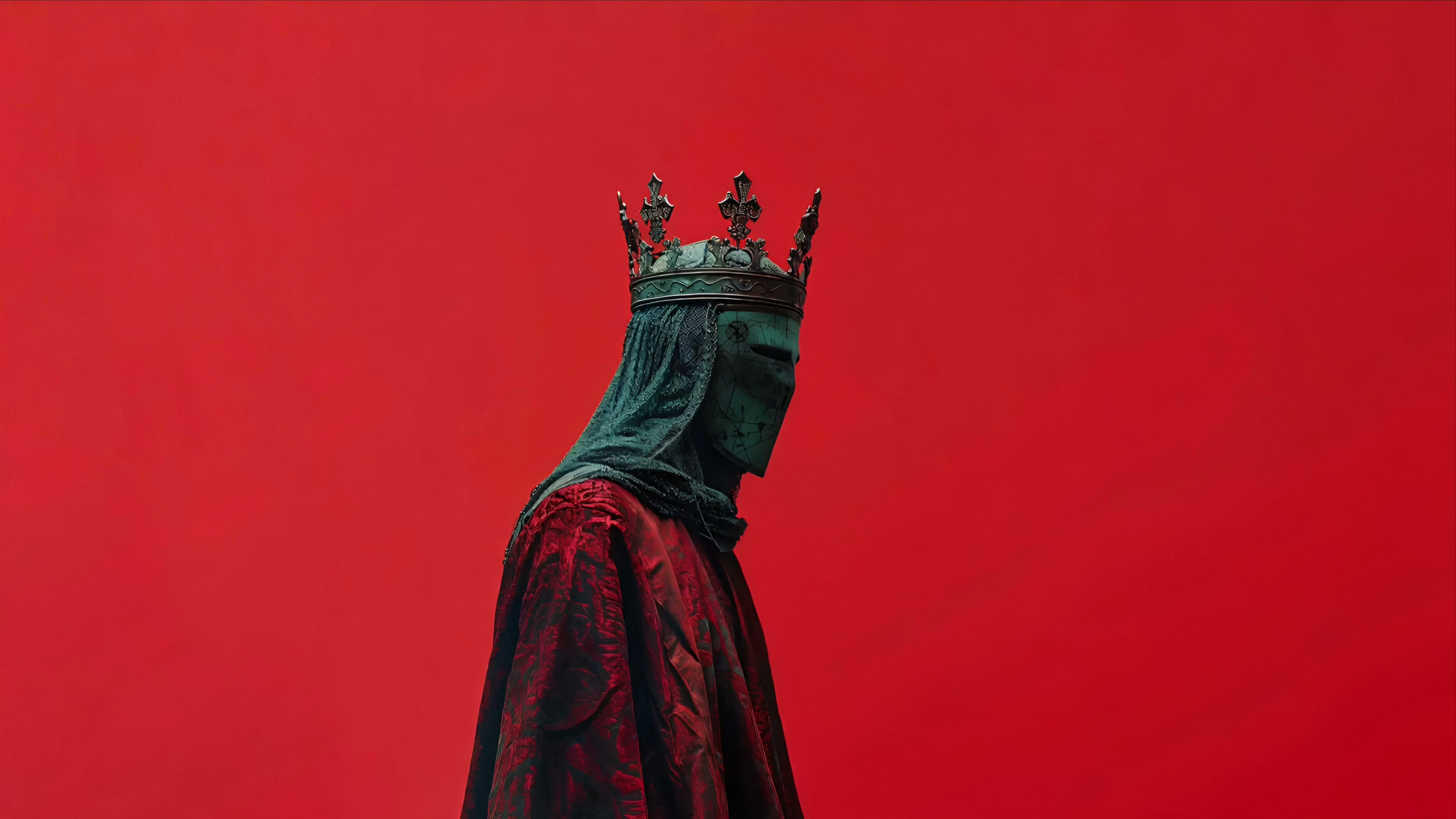Dark Crowned King Red Aesthetic Live Wallpaper