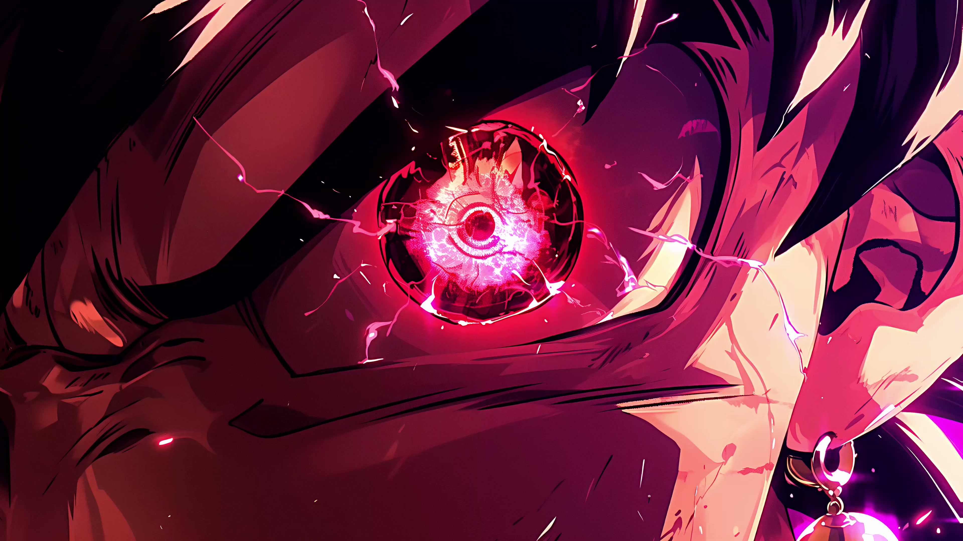 Dragon Ball Super - Goku Black Rose Intense Eye 4K Live Wallpaper