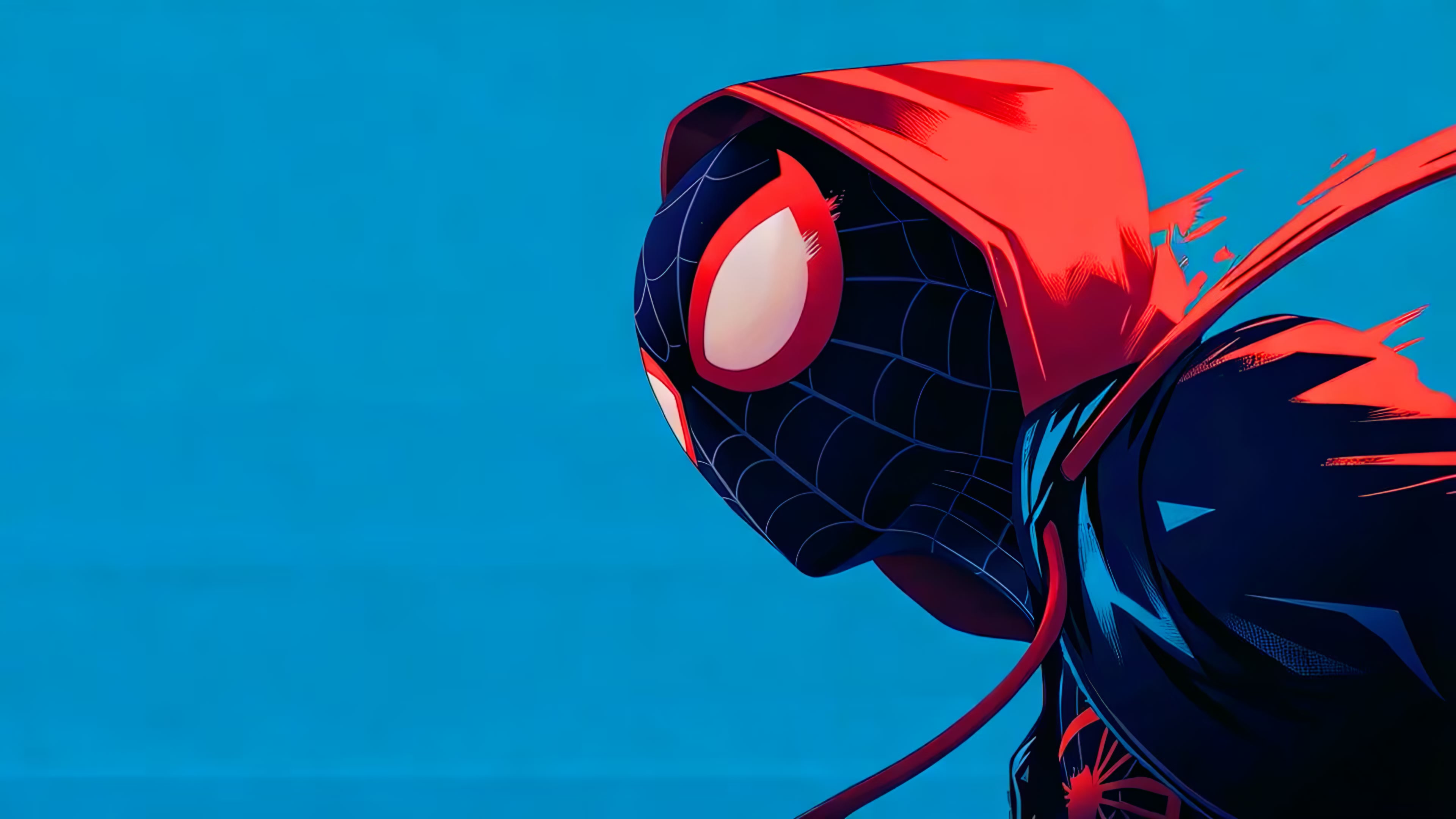 Hooded Spider-Man Profile Live Wallpaper