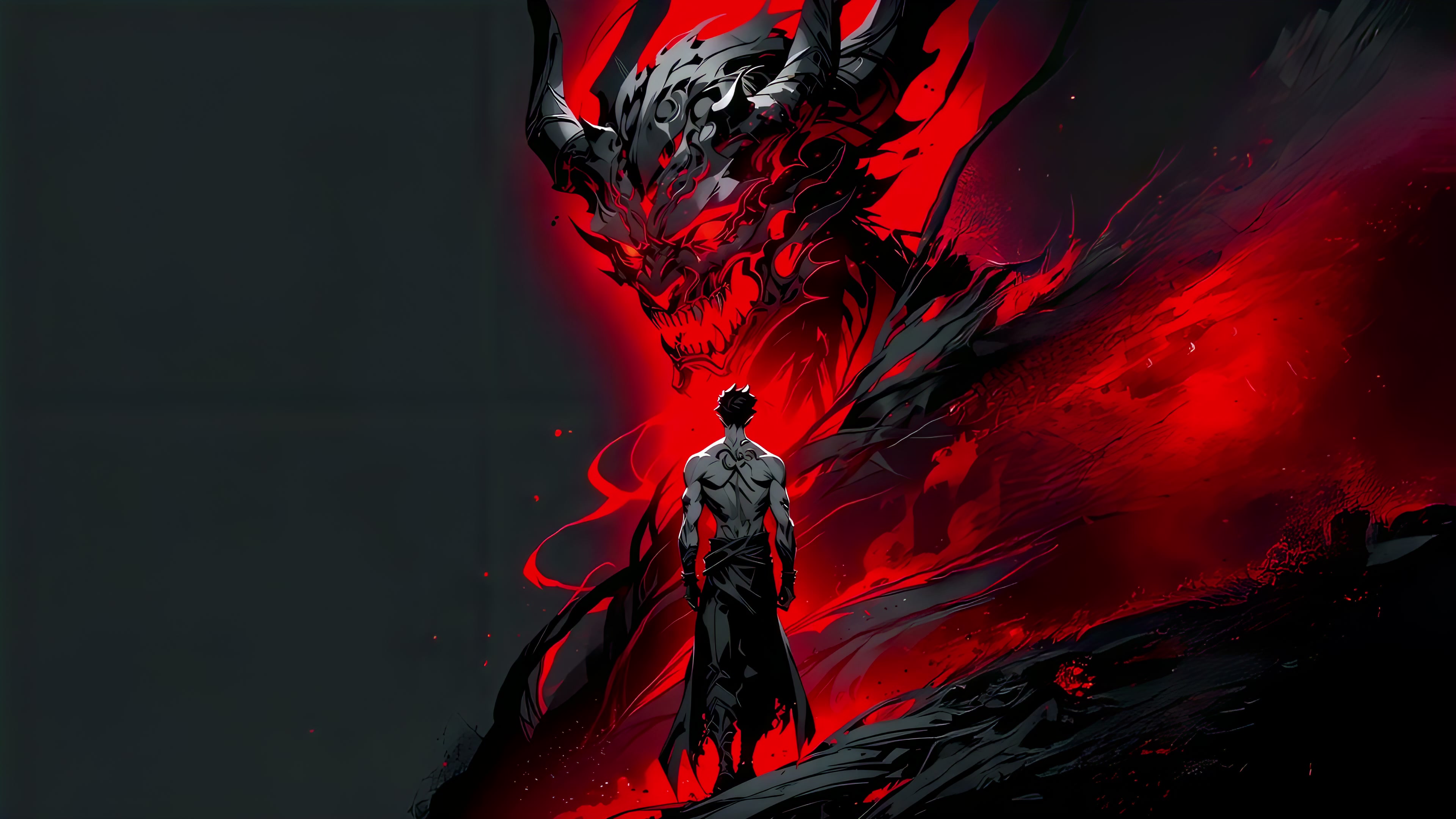 Red Demon Live Wallpaper