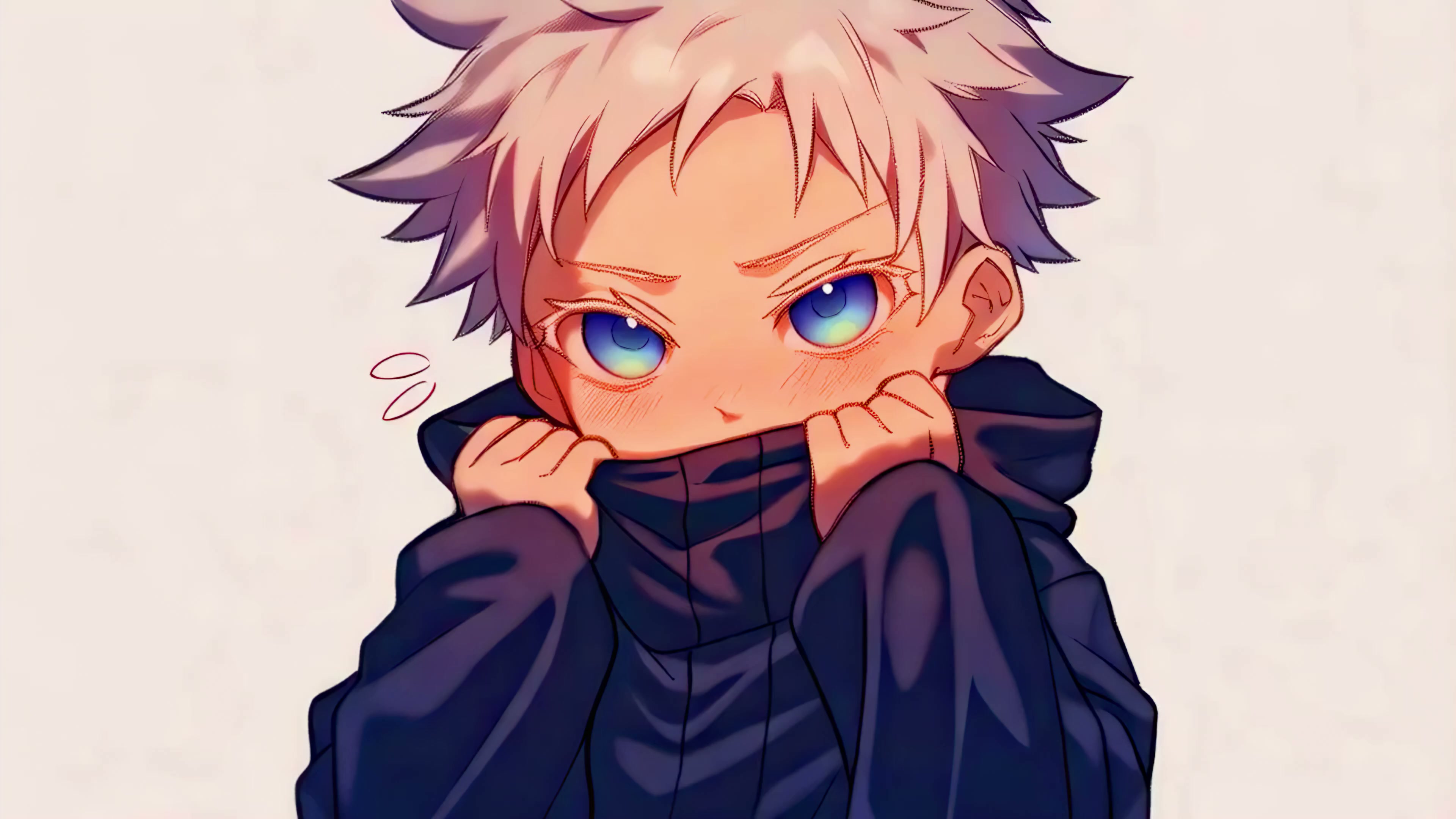Young Gojo Stare Live Wallpaper