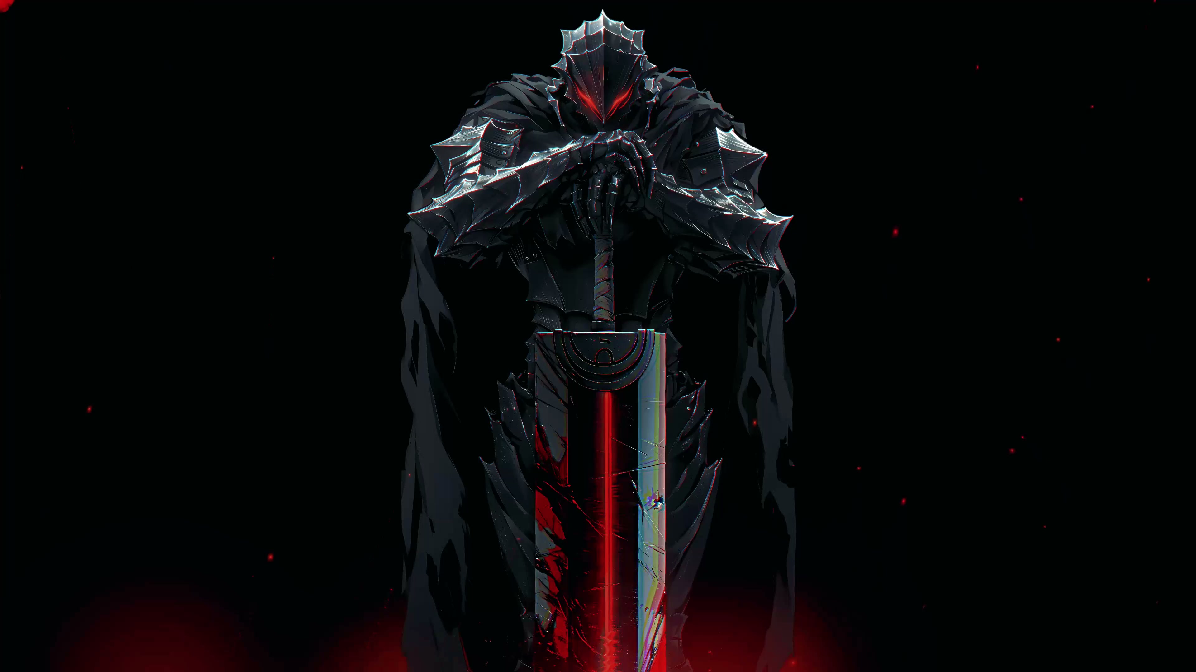 Dark Berserker Armor Warrior Live Wallpaper