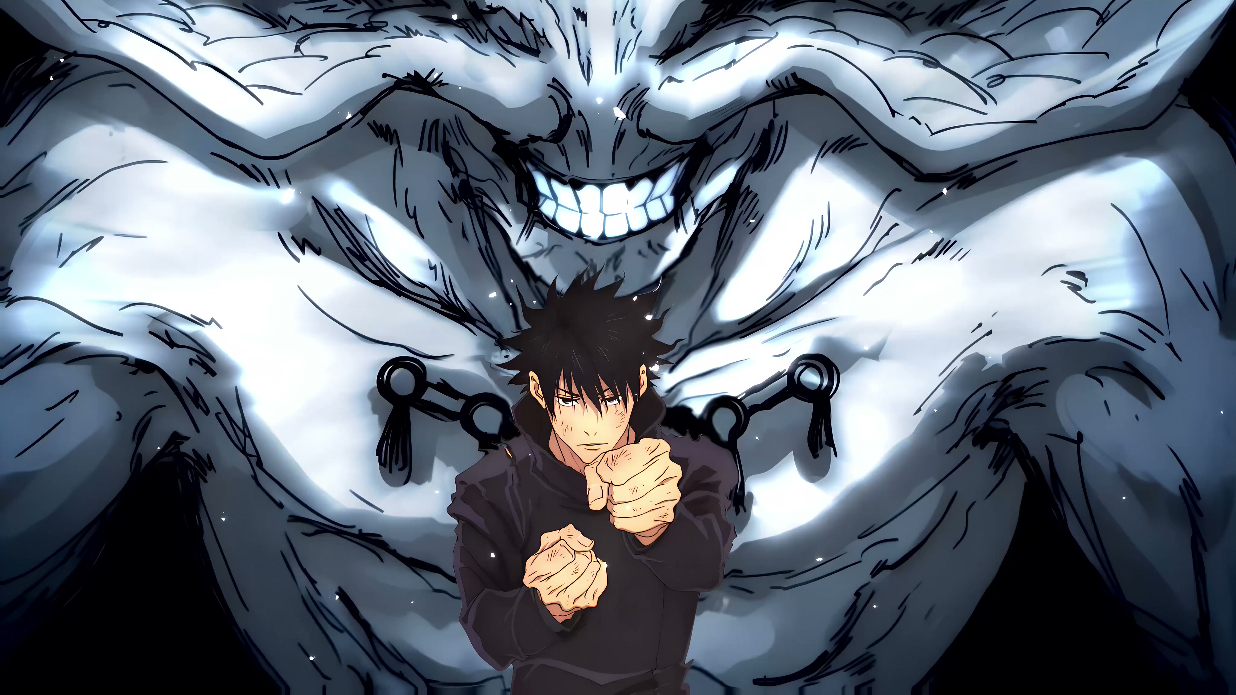 Jujutsu Kaisen - Megumi & Mahoraga 4K Wallpaper Live Wallpaper