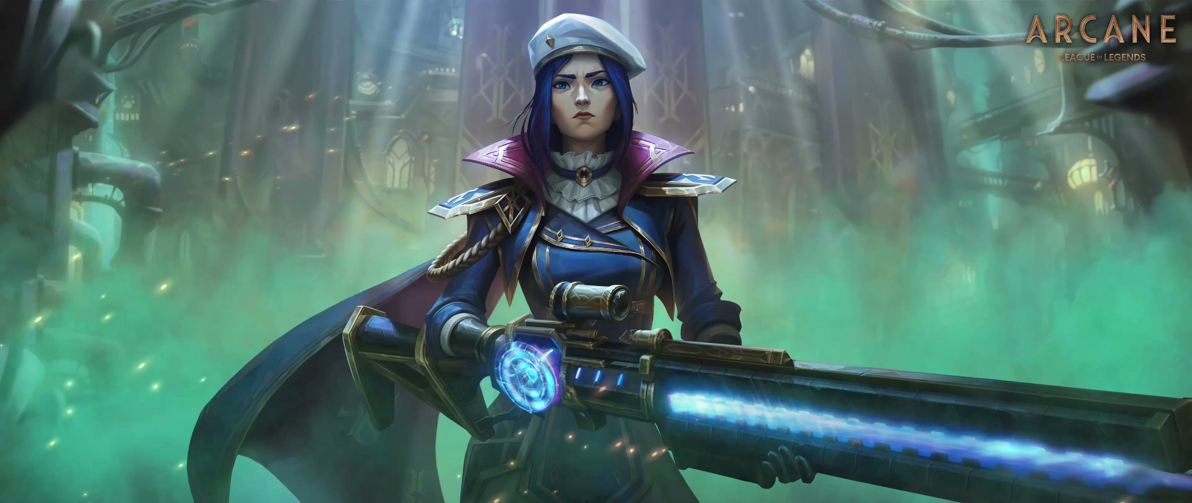 Caitlyn Arcane Live Wallpaper