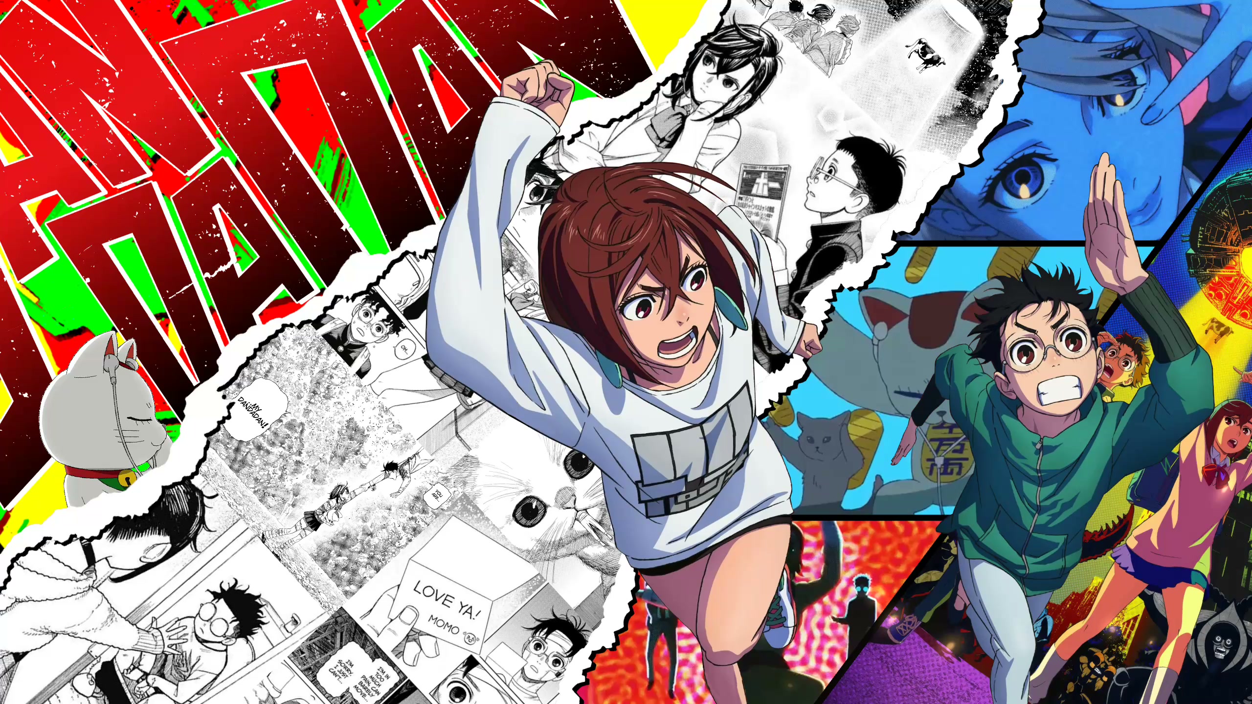 DanDaDan Momo and Okarun Live Wallpaper