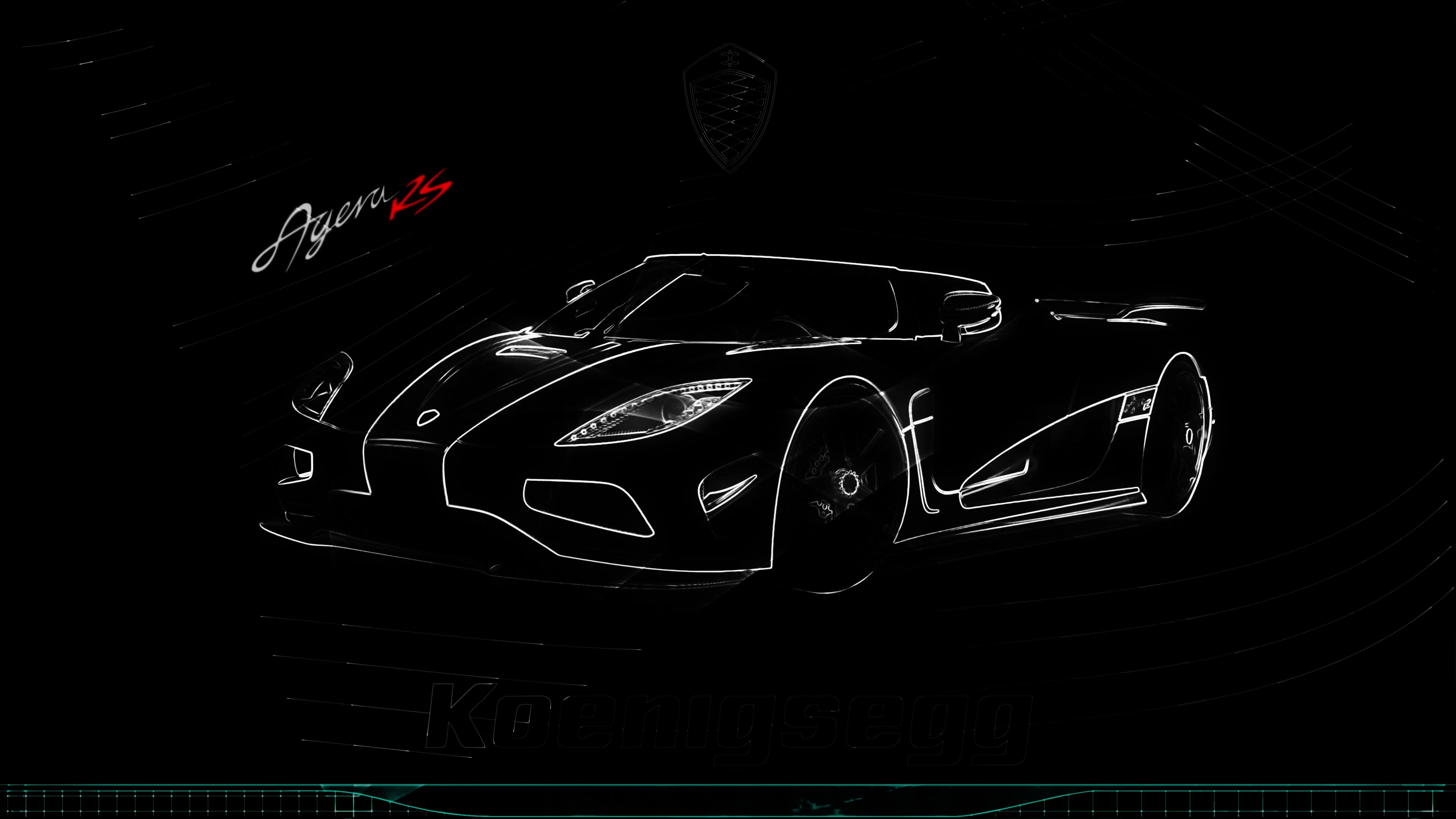 Agera RS, Windows 11 taskbar 4k Live Wallpaper