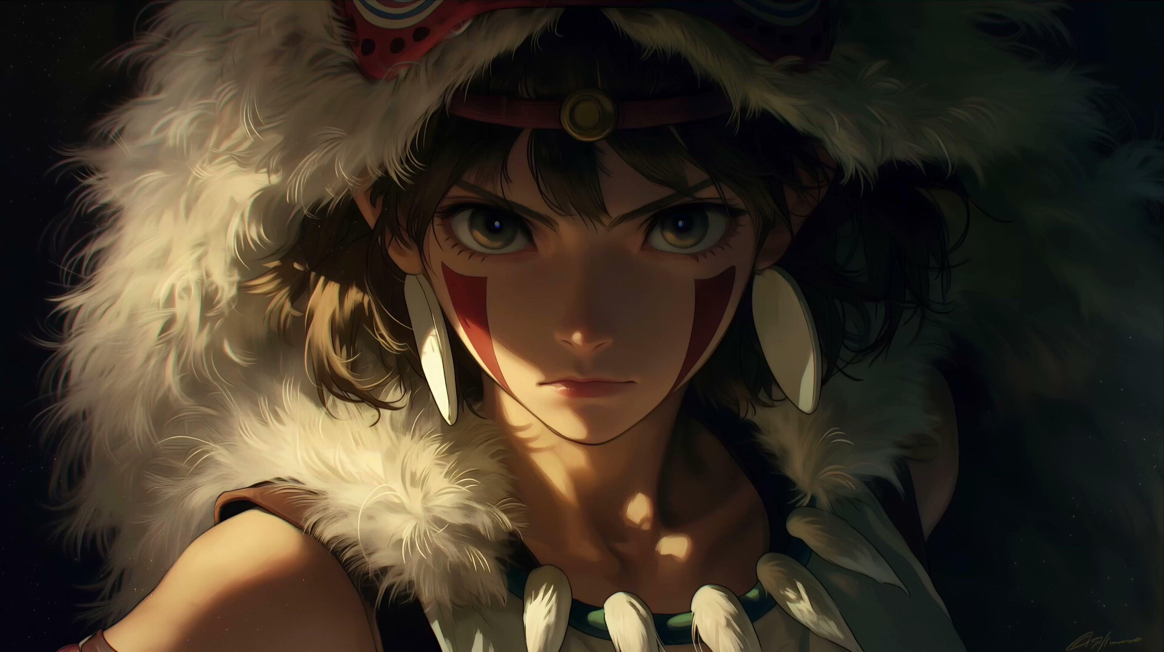 Princess Mononoke Ghibli 4K Live Wallpaper