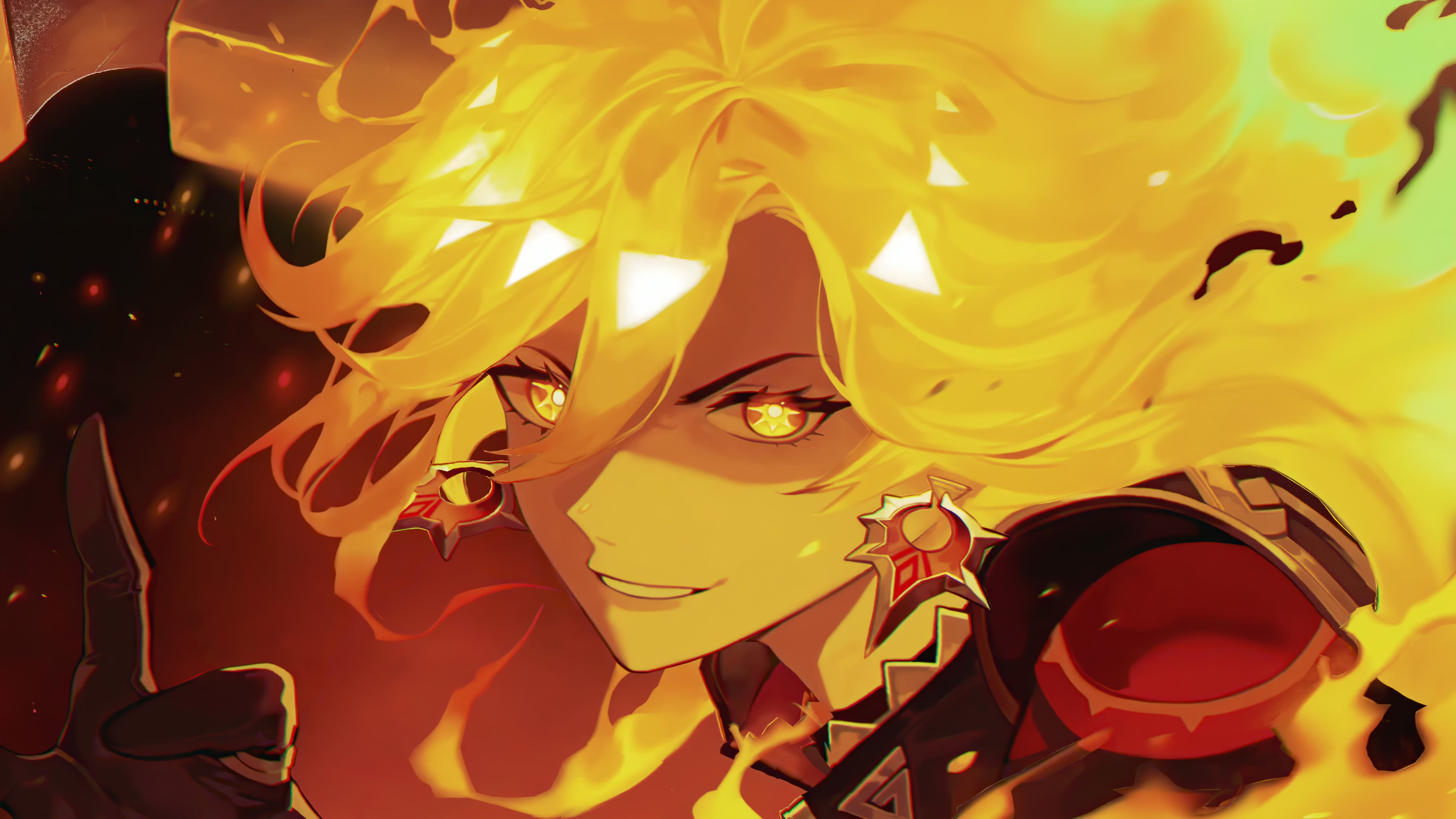 Burning Spirit Anime Live Wallpaper