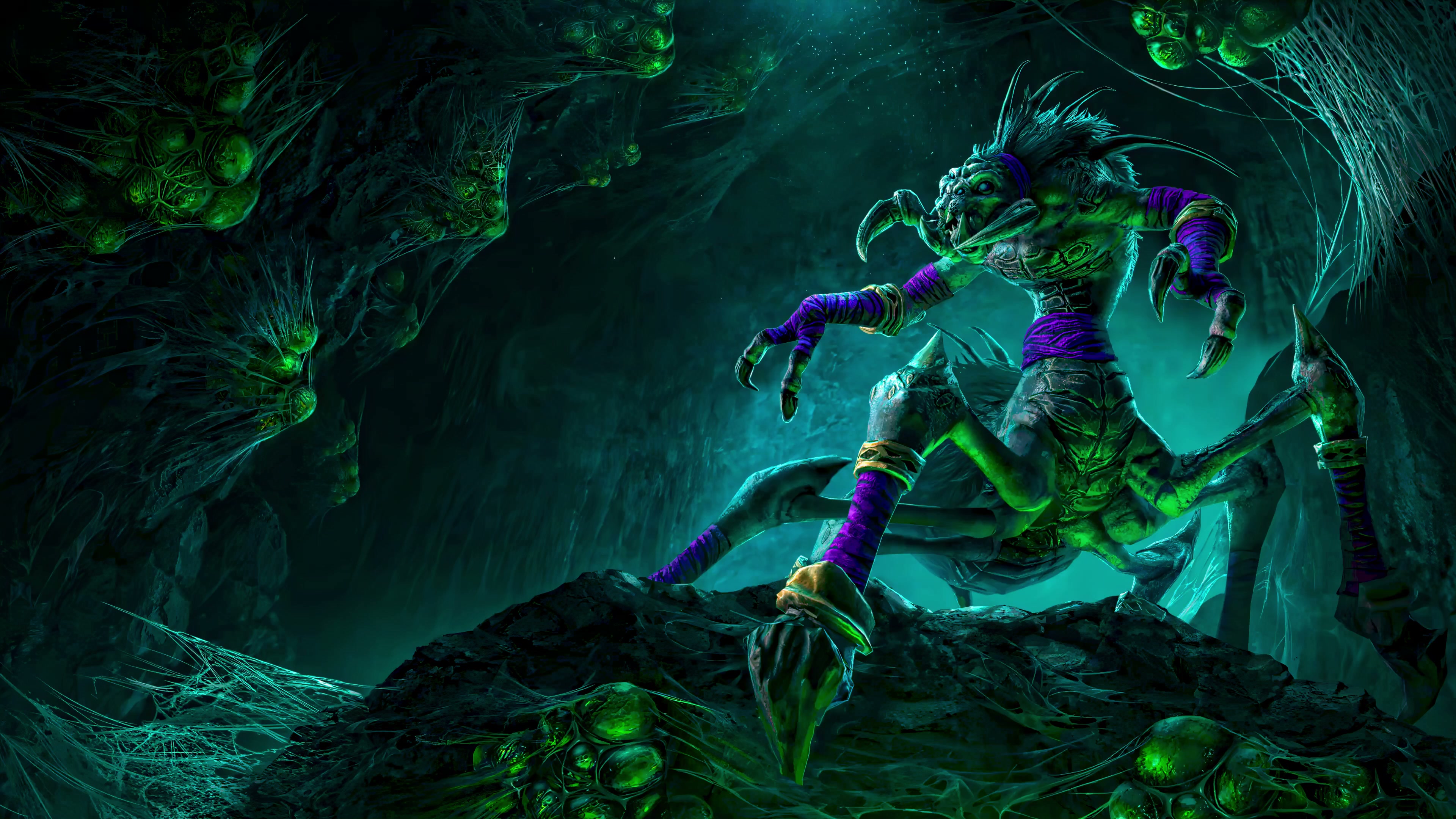 Cave Monster Lurker Live Wallpaper